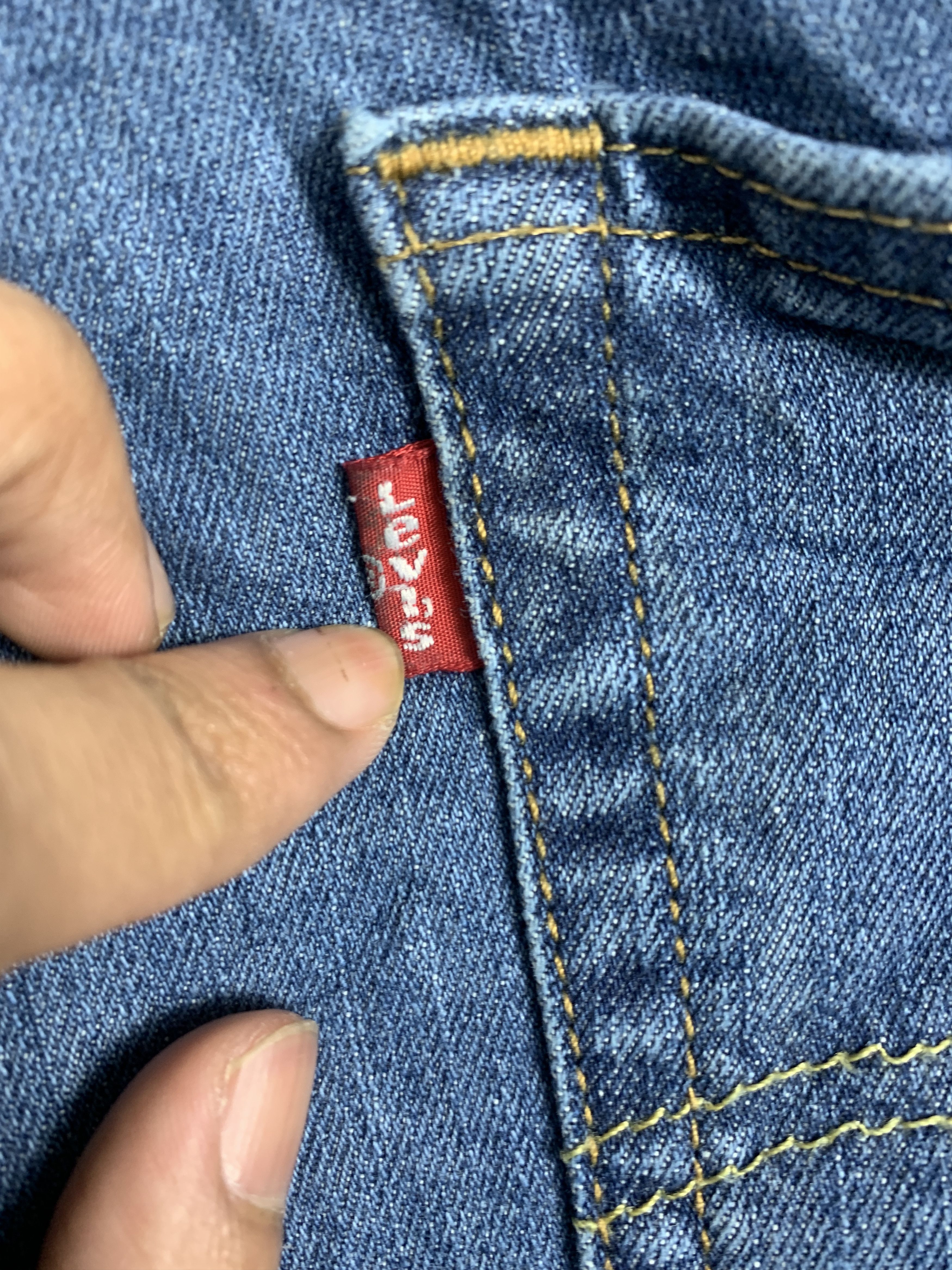 Levi's × Vintage Vintage Levi's 559 Distressed Faded Mid Wash Jeans Size US 38 / EU 54 - 9 Thumbnail