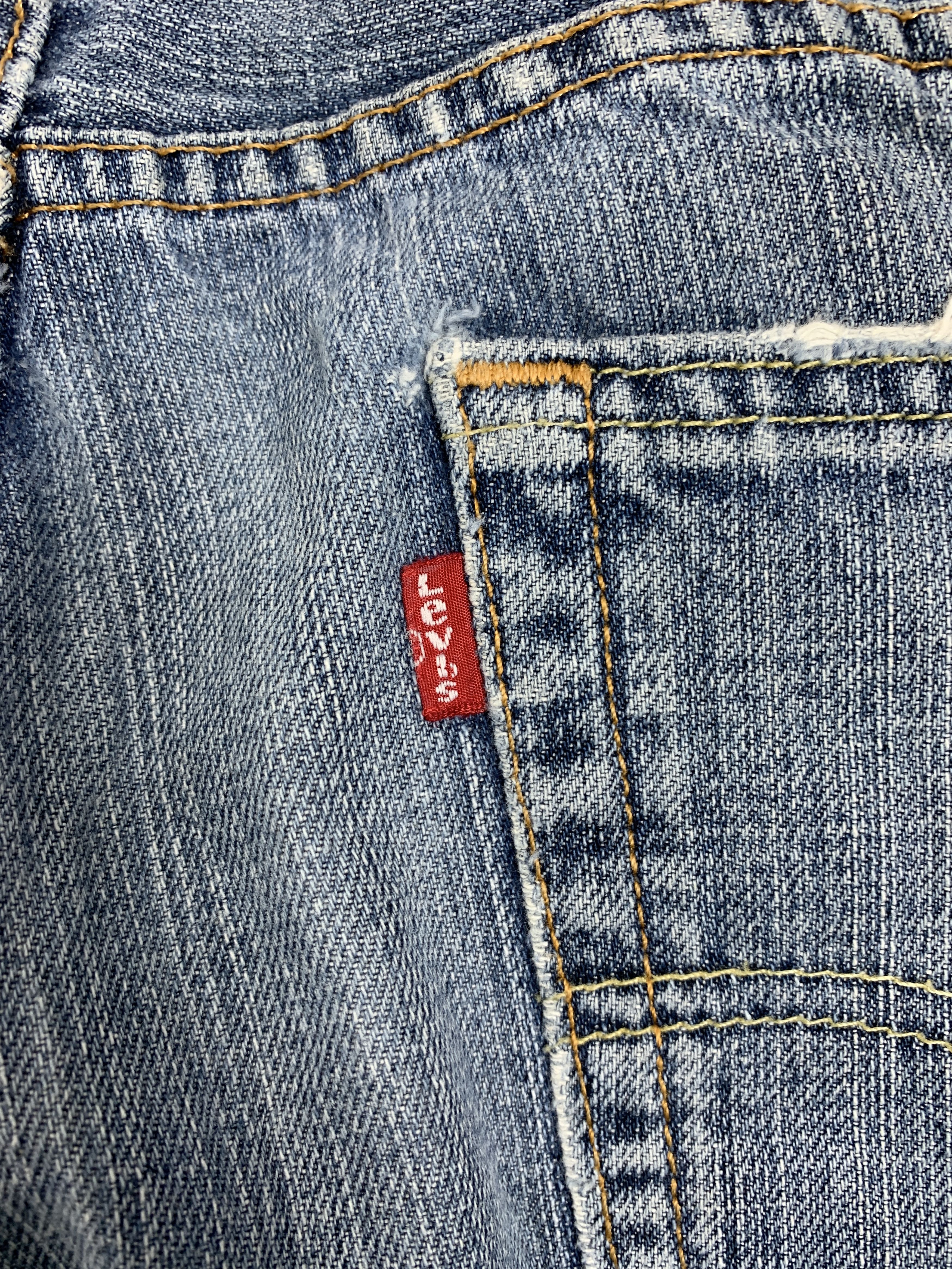 Levi's Vintage LEVI'S 505 Straight Cut Faded Jeans P0372 Size US 32 / EU 48 - 8 Thumbnail