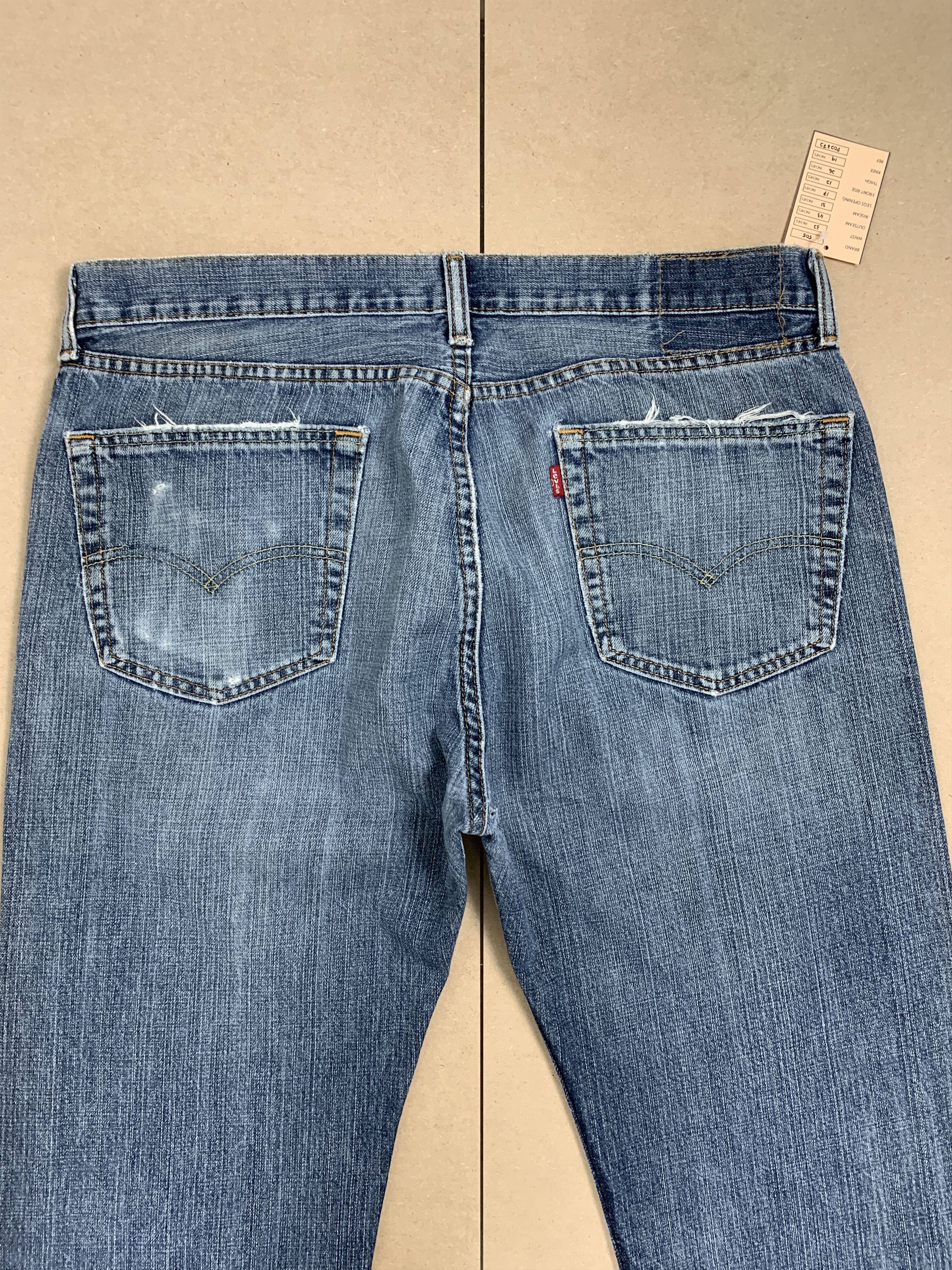 Levi's Vintage LEVI'S 505 Straight Cut Faded Jeans P0372 Size US 32 / EU 48 - 6 Thumbnail