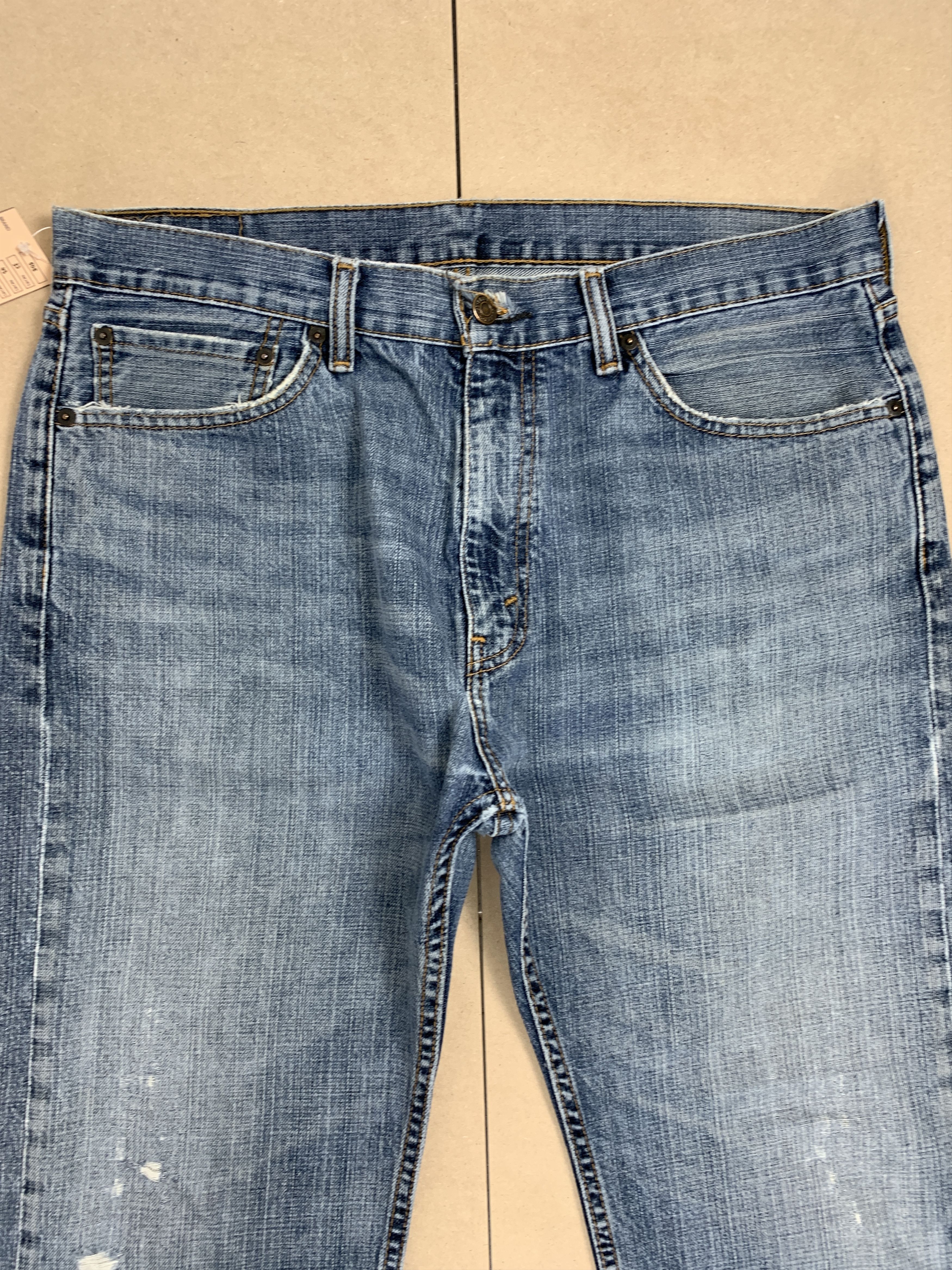 Levi's Vintage LEVI'S 505 Straight Cut Faded Jeans P0372 Size US 32 / EU 48 - 2 Thumbnail