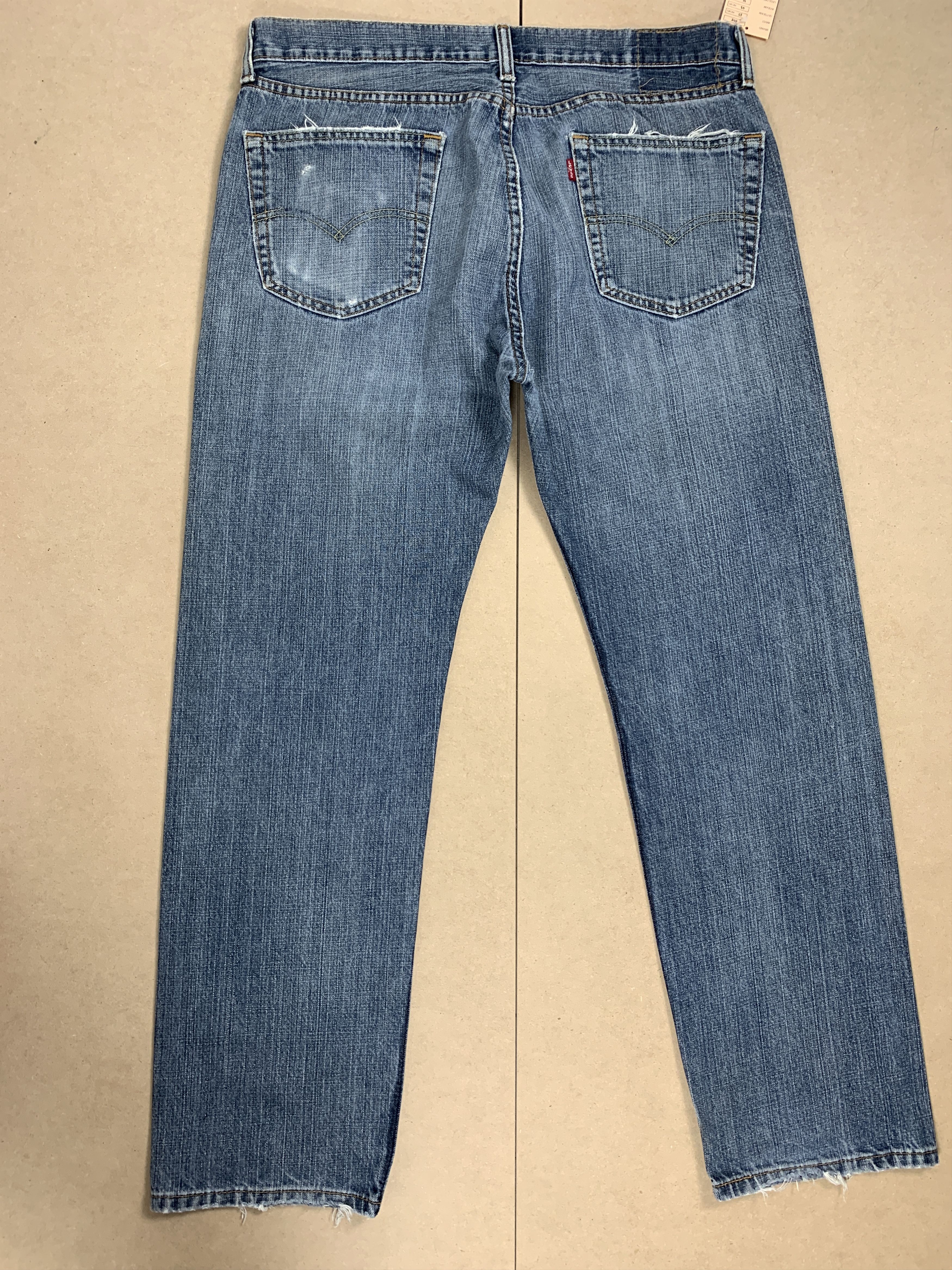 Levi's Vintage LEVI'S 505 Straight Cut Faded Jeans P0372 Size US 32 / EU 48 - 5 Thumbnail