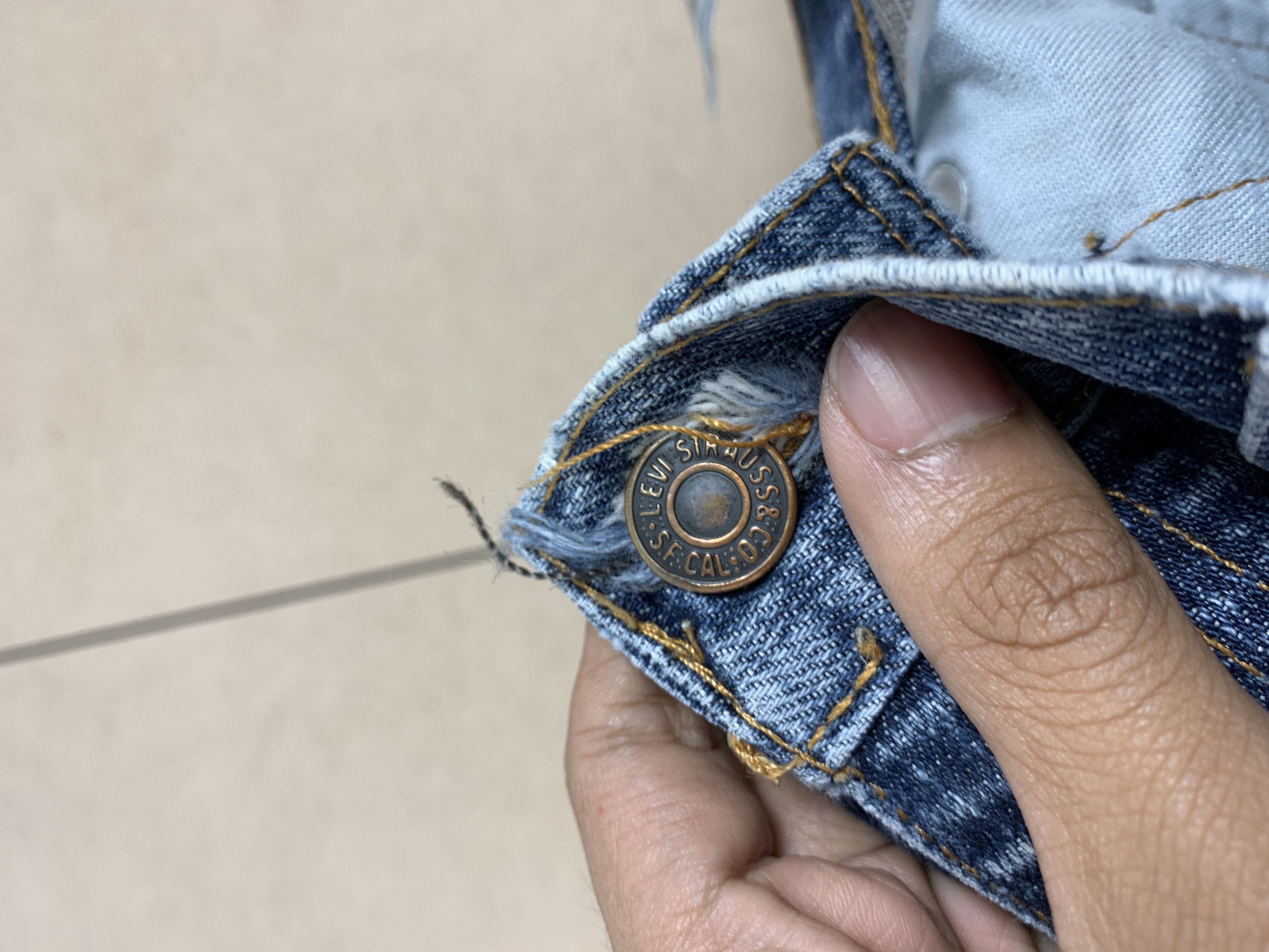 Levi's Vintage LEVI'S 505 Straight Cut Faded Jeans P0372 Size US 32 / EU 48 - 17 Thumbnail