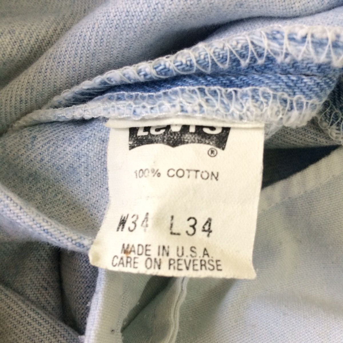 Levi's 80 Levi’s 501 Painted paint Helmut Lang style pants Size US 32 / EU 48 - 16 Thumbnail