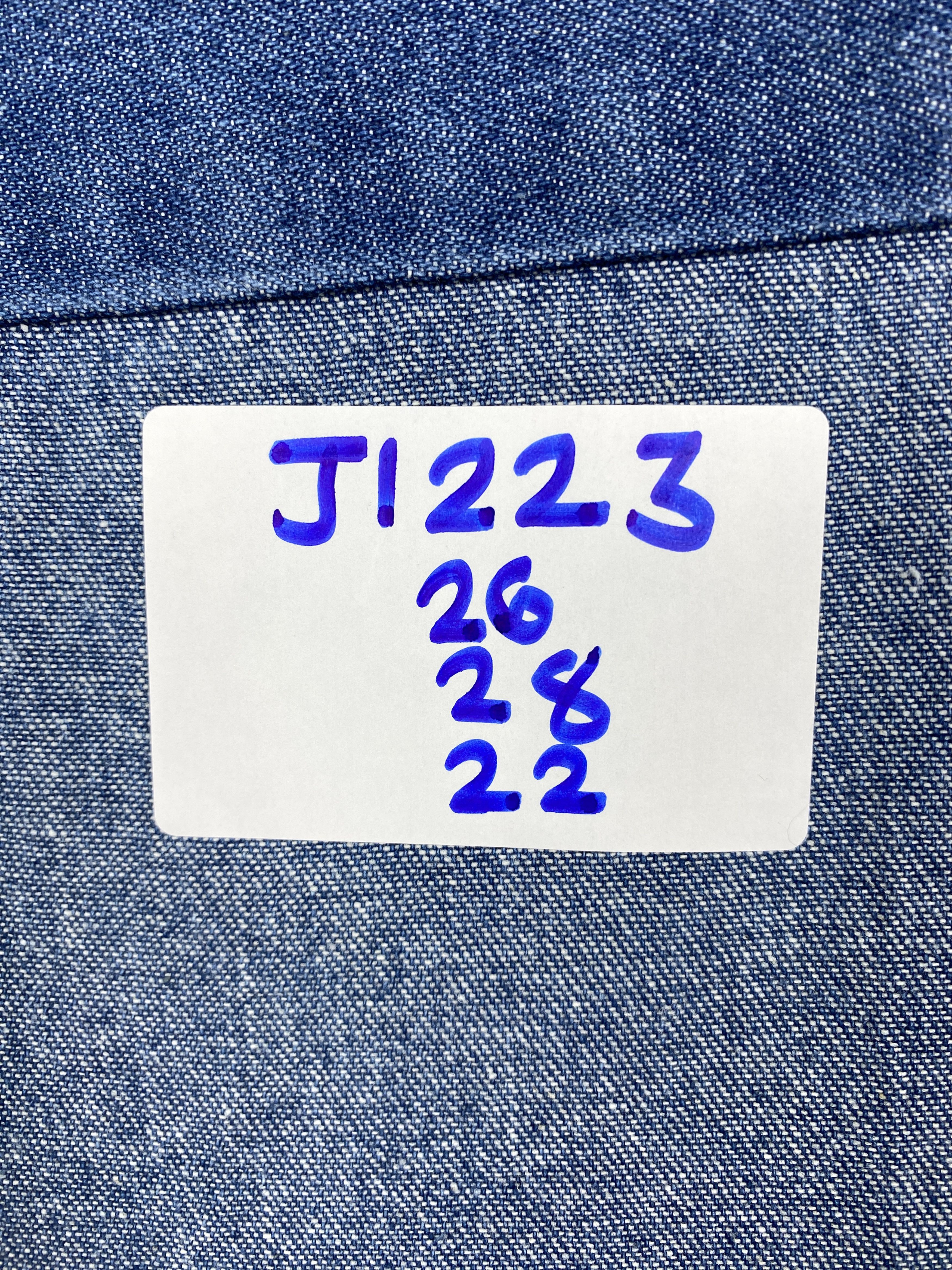 Japanese Brand × Vintage Vintage Lounge Wear Button Up Denim Jacket Size US L / EU 52-54 / 3 - 12 Thumbnail