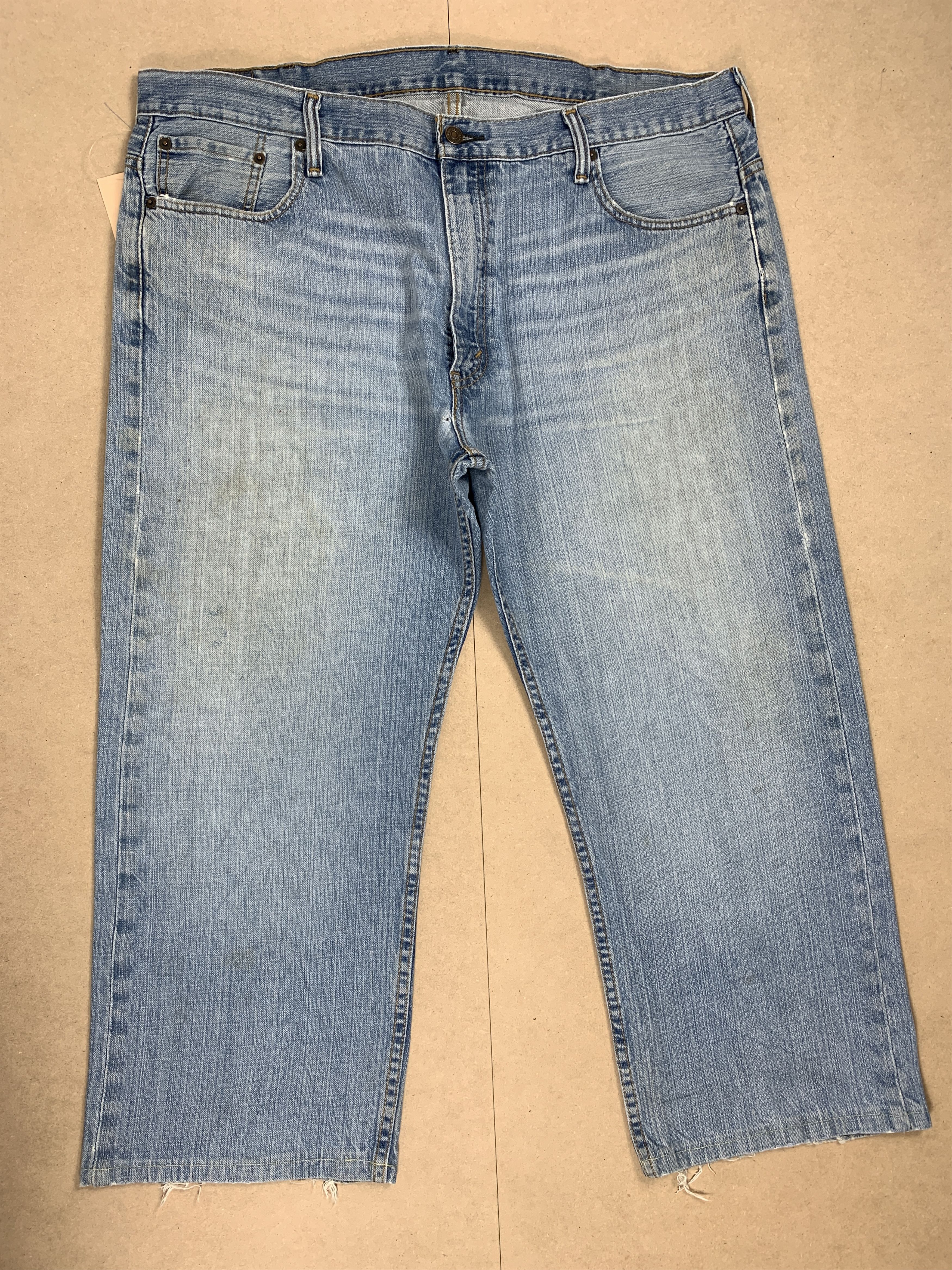 Levi's × Vintage Vintage Levis 569 Straight Cut Faded Mid Wash Jeans Size US 42 / EU 58 - 1 Thumbnail