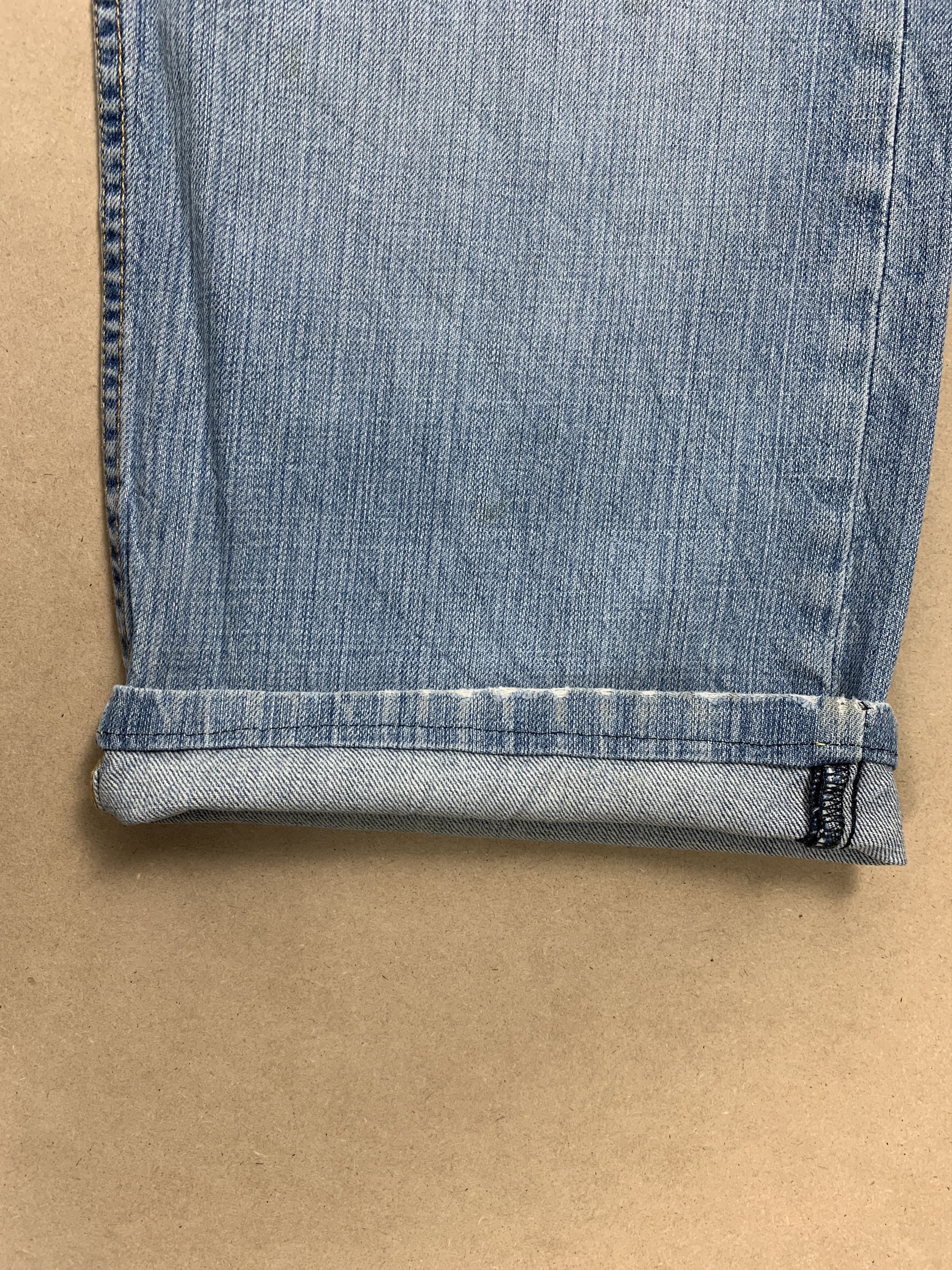 Levi's × Vintage Vintage Levis 569 Straight Cut Faded Mid Wash Jeans Size US 42 / EU 58 - 4 Thumbnail