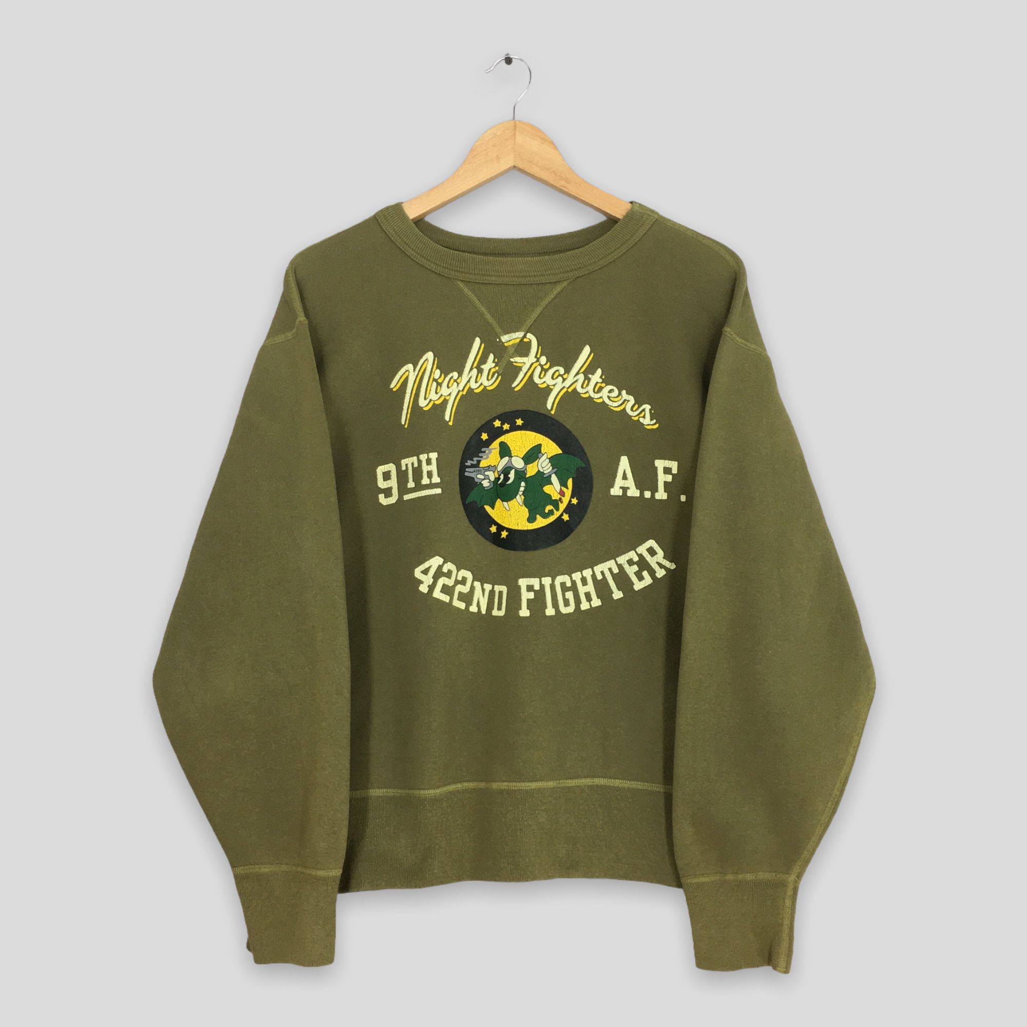 Buzz Rickson's × Japanese Brand × The Real McCoy's Vintage 90's Buzz Rickson Japan Sweatshirt Medium Size US M / EU 48-50 / 2 - 1 Thumbnail