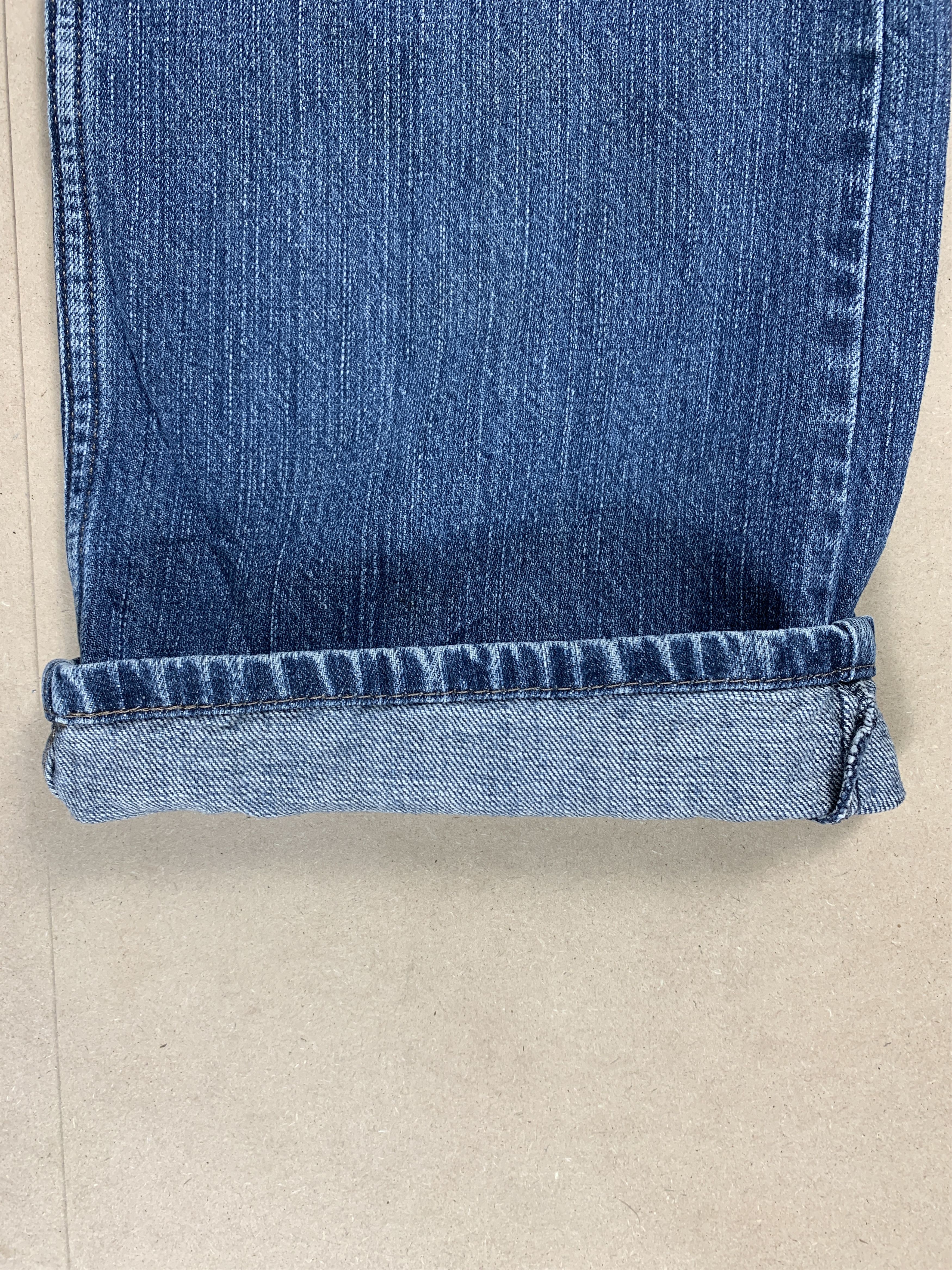 Levi's Vintage Levi's 569 Distressed Faded Mid Wash Jeans Size US 34 / EU 50 - 3 Thumbnail