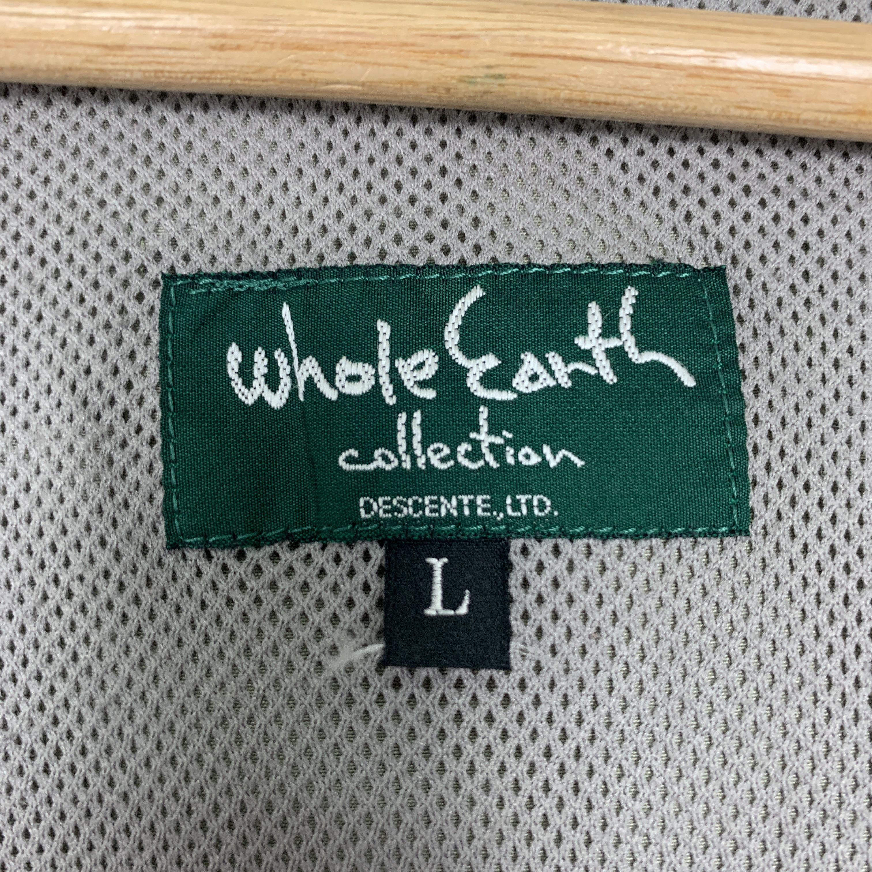Japanese Brand × Vintage Vintage Whole Earth Hoodie Zip Up Jacket Size US M / EU 48-50 / 2 - 9 Thumbnail