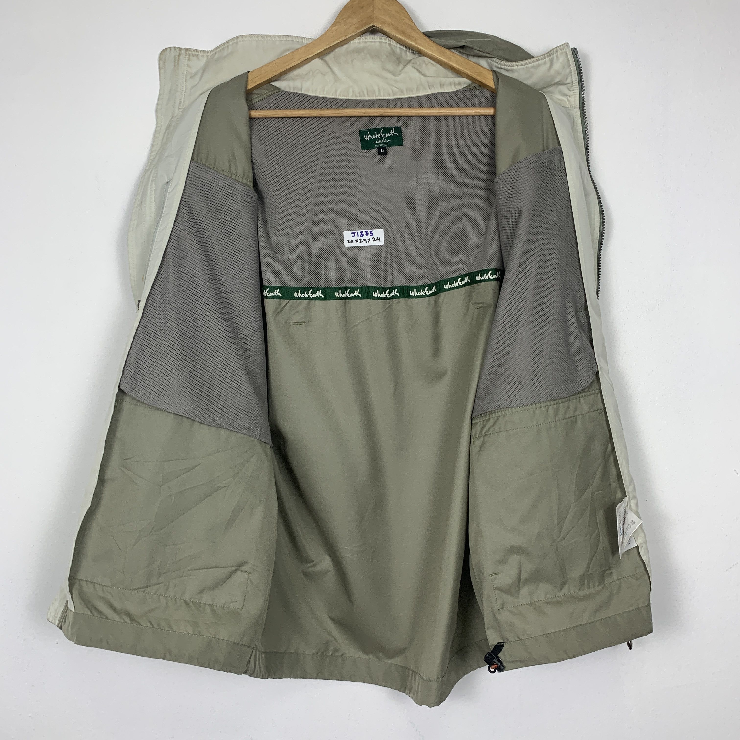 Japanese Brand × Vintage Vintage Whole Earth Hoodie Zip Up Jacket Size US M / EU 48-50 / 2 - 8 Thumbnail