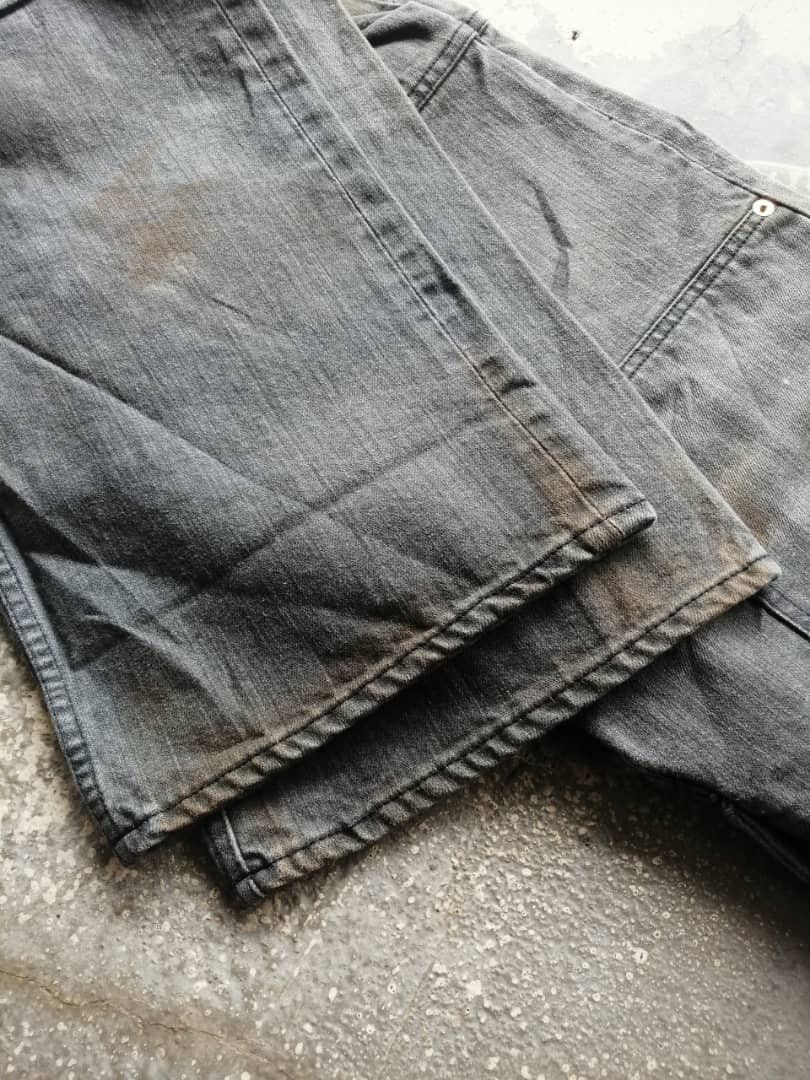 Japanese Brand × Vintage Baggy Faded Japanese Rusty Dirty Distressed Jeans Size US 32 / EU 48 - 14 Thumbnail