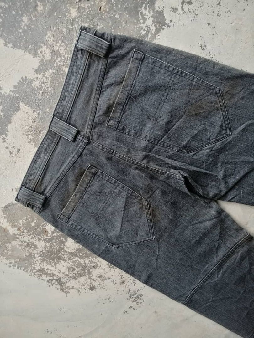 Japanese Brand × Vintage Baggy Faded Japanese Rusty Dirty Distressed Jeans Size US 32 / EU 48 - 12 Thumbnail