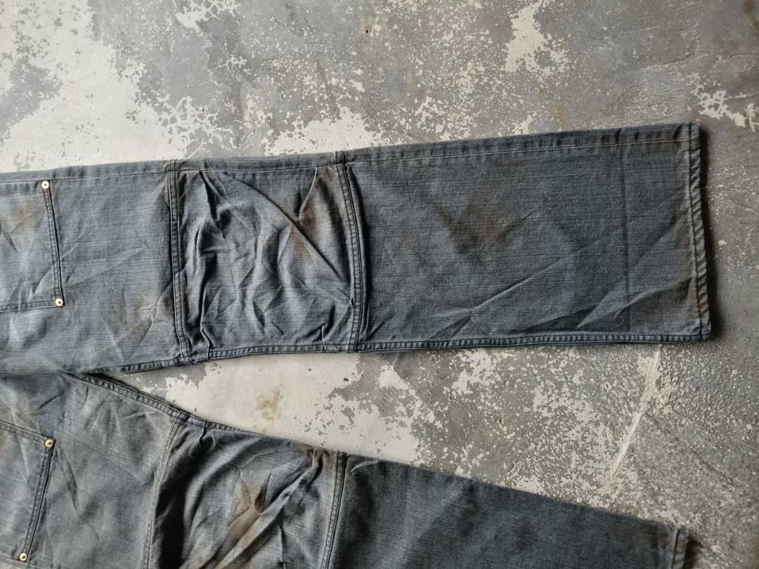 Japanese Brand × Vintage Baggy Faded Japanese Rusty Dirty Distressed Jeans Size US 32 / EU 48 - 5 Thumbnail