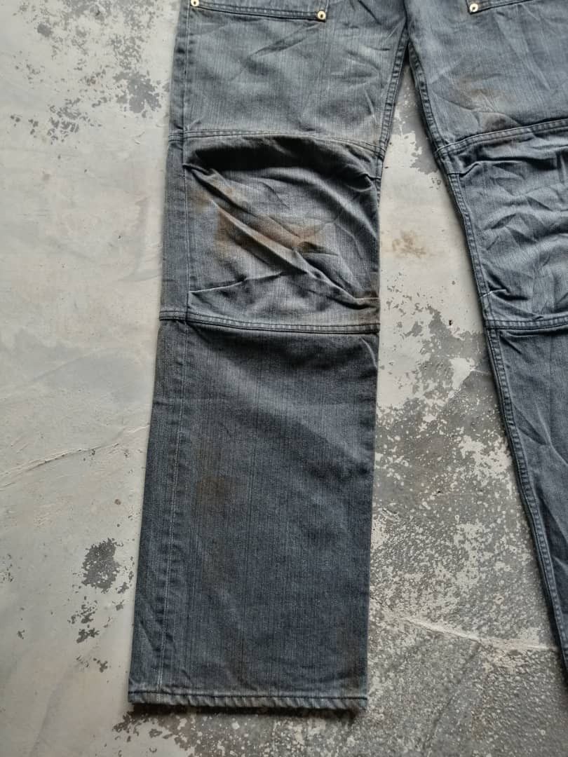 Japanese Brand × Vintage Baggy Faded Japanese Rusty Dirty Distressed Jeans Size US 32 / EU 48 - 4 Thumbnail