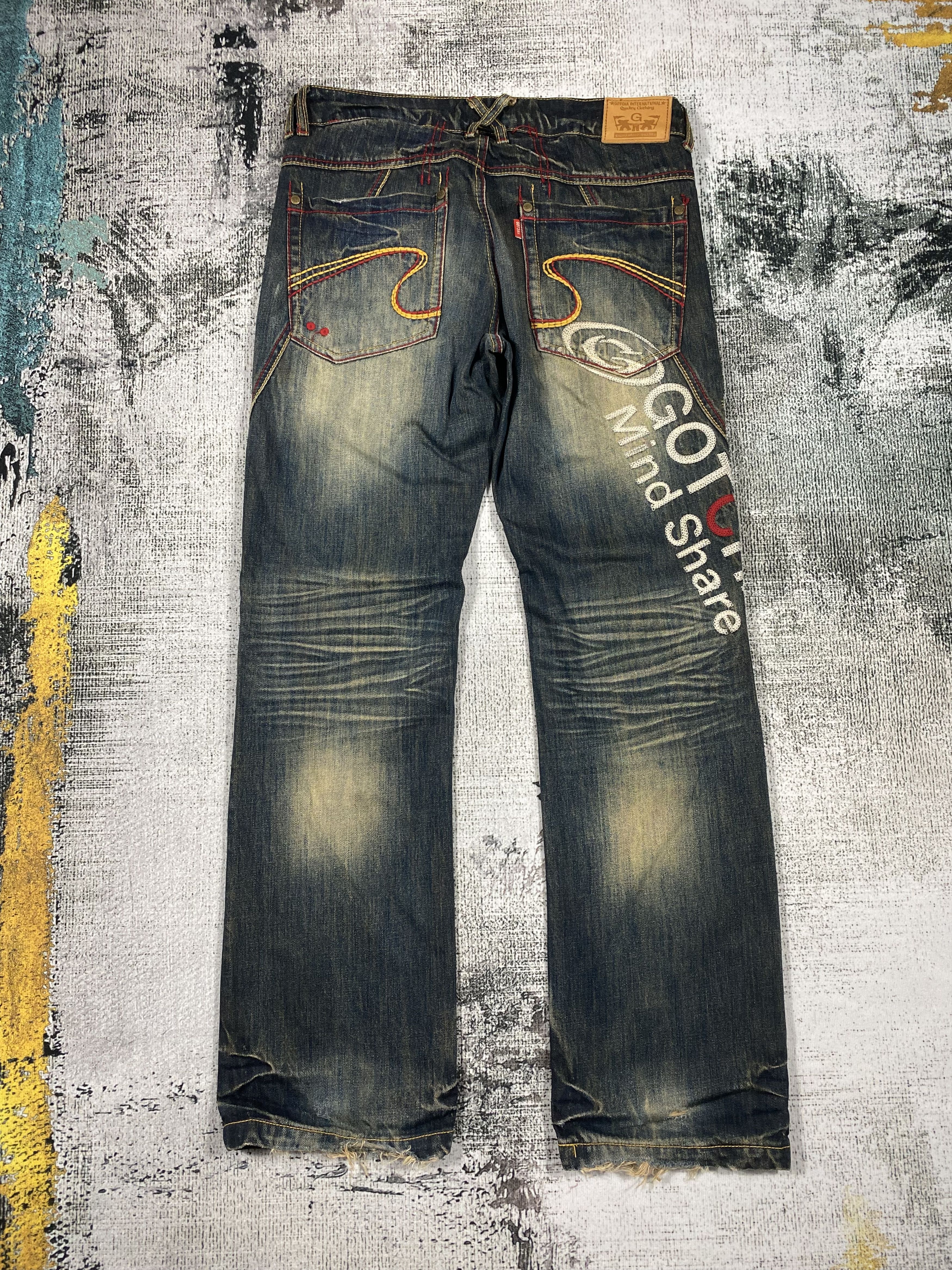 Gotcha × Japanese Brand Japanese Gotcha Rusty Distressed Denim Size US 31 - 1 Thumbnail
