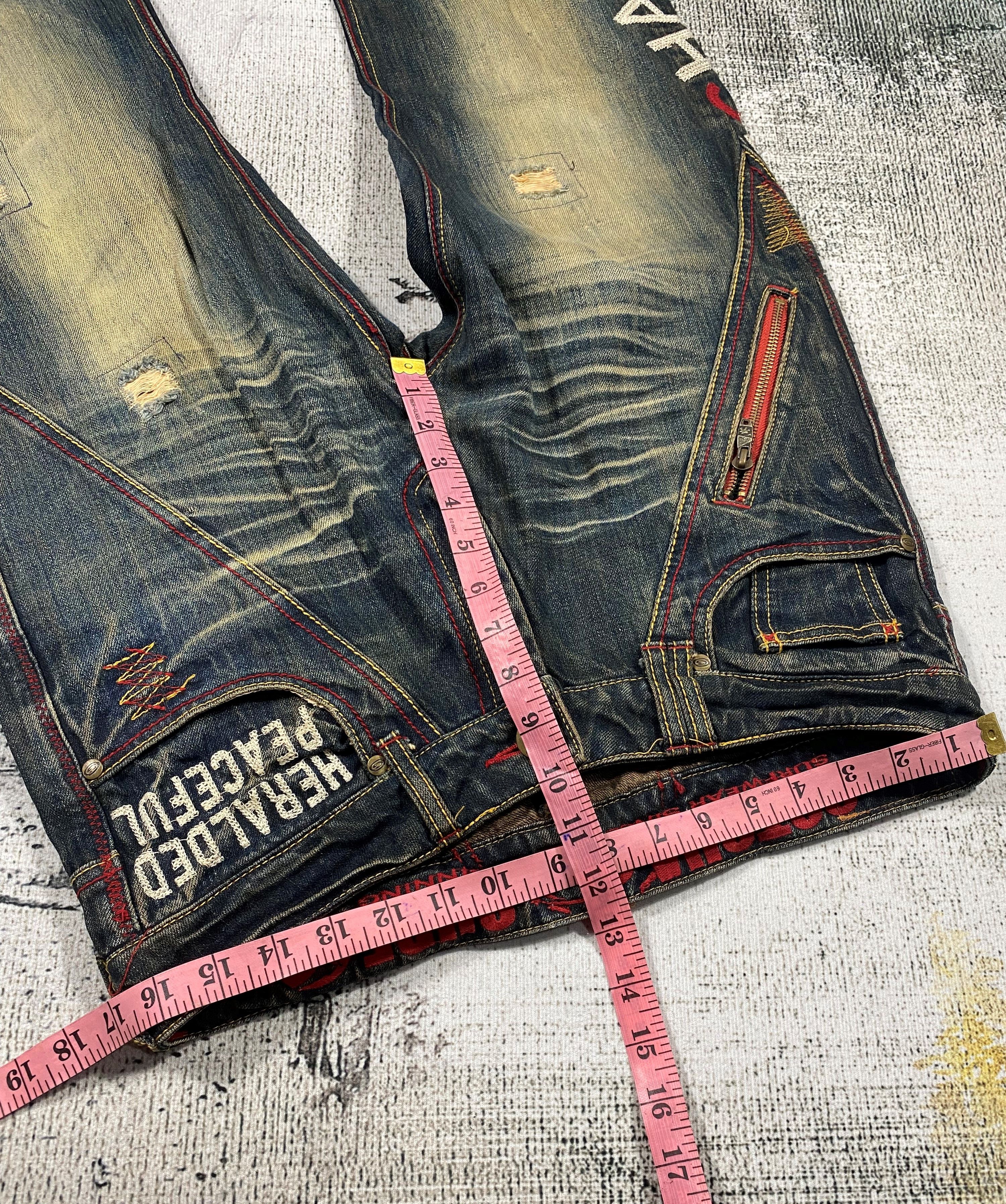 Gotcha × Japanese Brand Japanese Gotcha Rusty Distressed Denim Size US 31 - 9 Thumbnail
