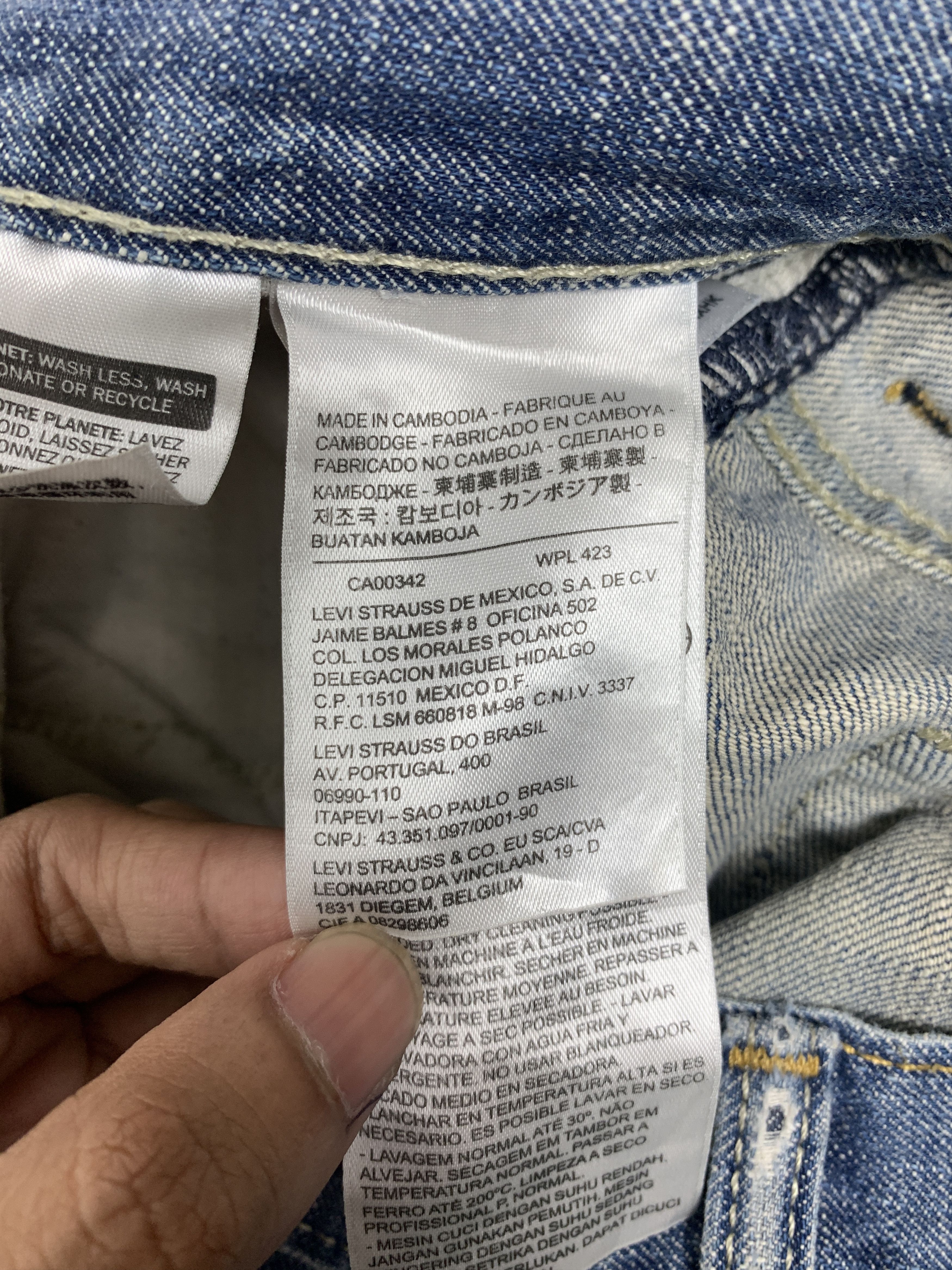 Levi's Vintage LEVI'S 569 Straight Cut Faded Jeans P0195 Size US 34 / EU 50 - 12 Thumbnail