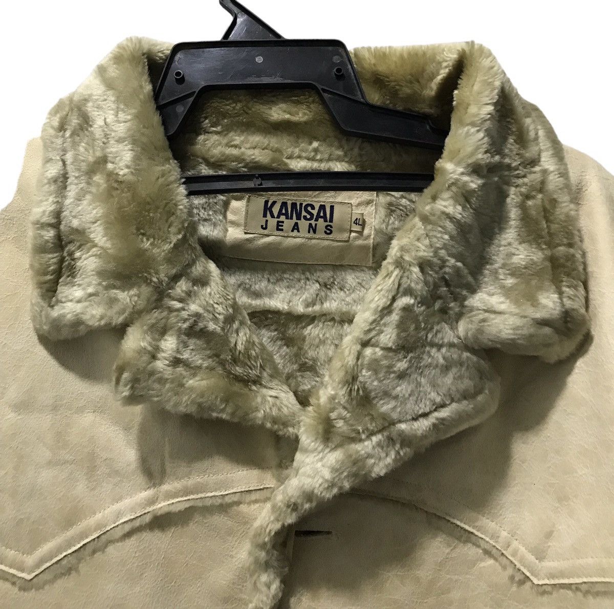 Japanese Brand KANSAI JEANS JACKET COAT Size US XXL / EU 58 / 5 - 3 Thumbnail