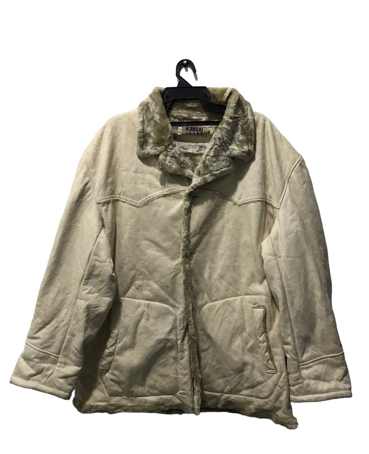 Japanese Brand KANSAI JEANS JACKET COAT Size US XXL / EU 58 / 5 - 1 Thumbnail