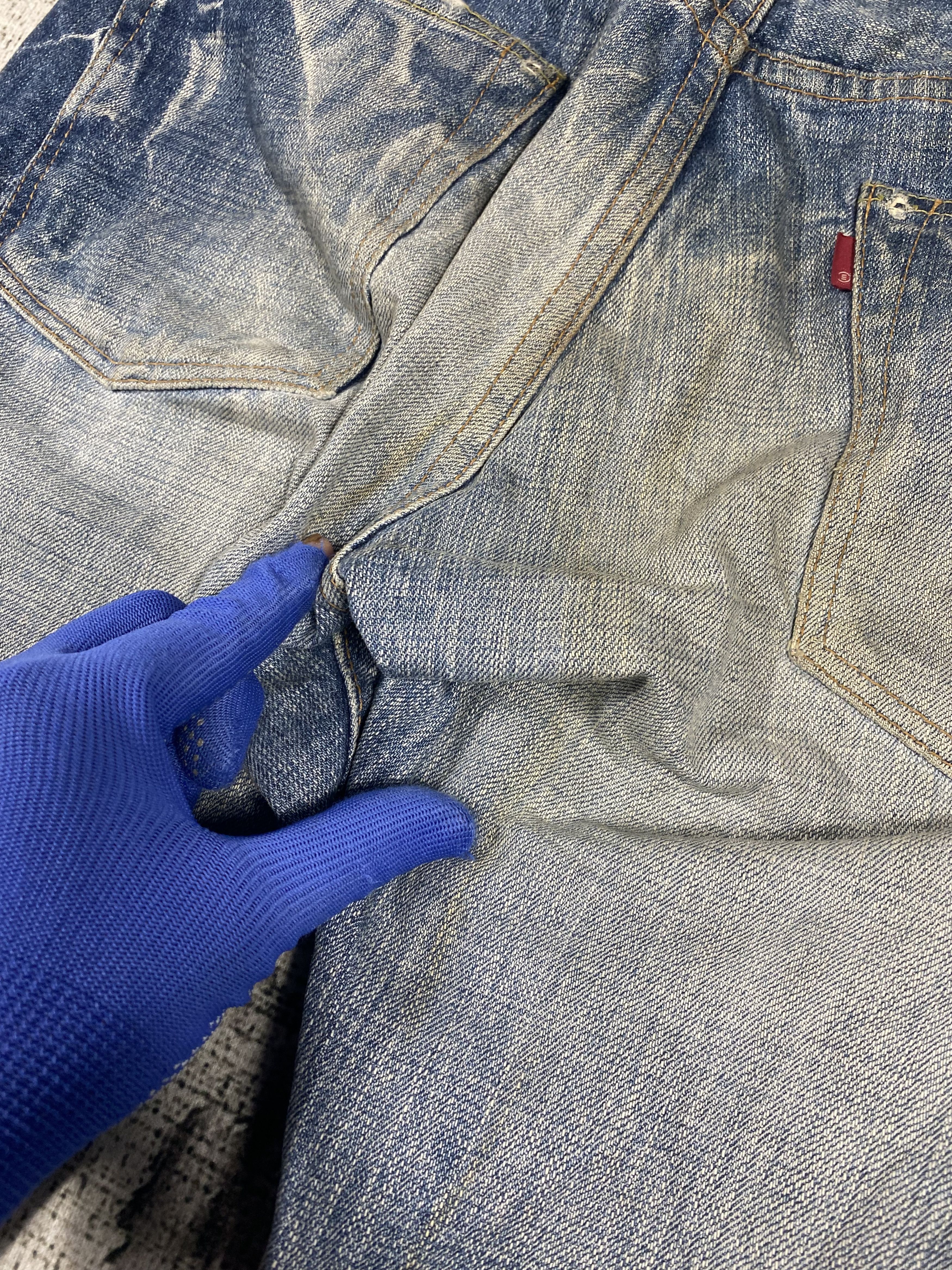 Eternal × Vintage Vintage Light Washed Eternal Mini Flared Bootcut Jeans Size US 32 / EU 48 - 11 Thumbnail