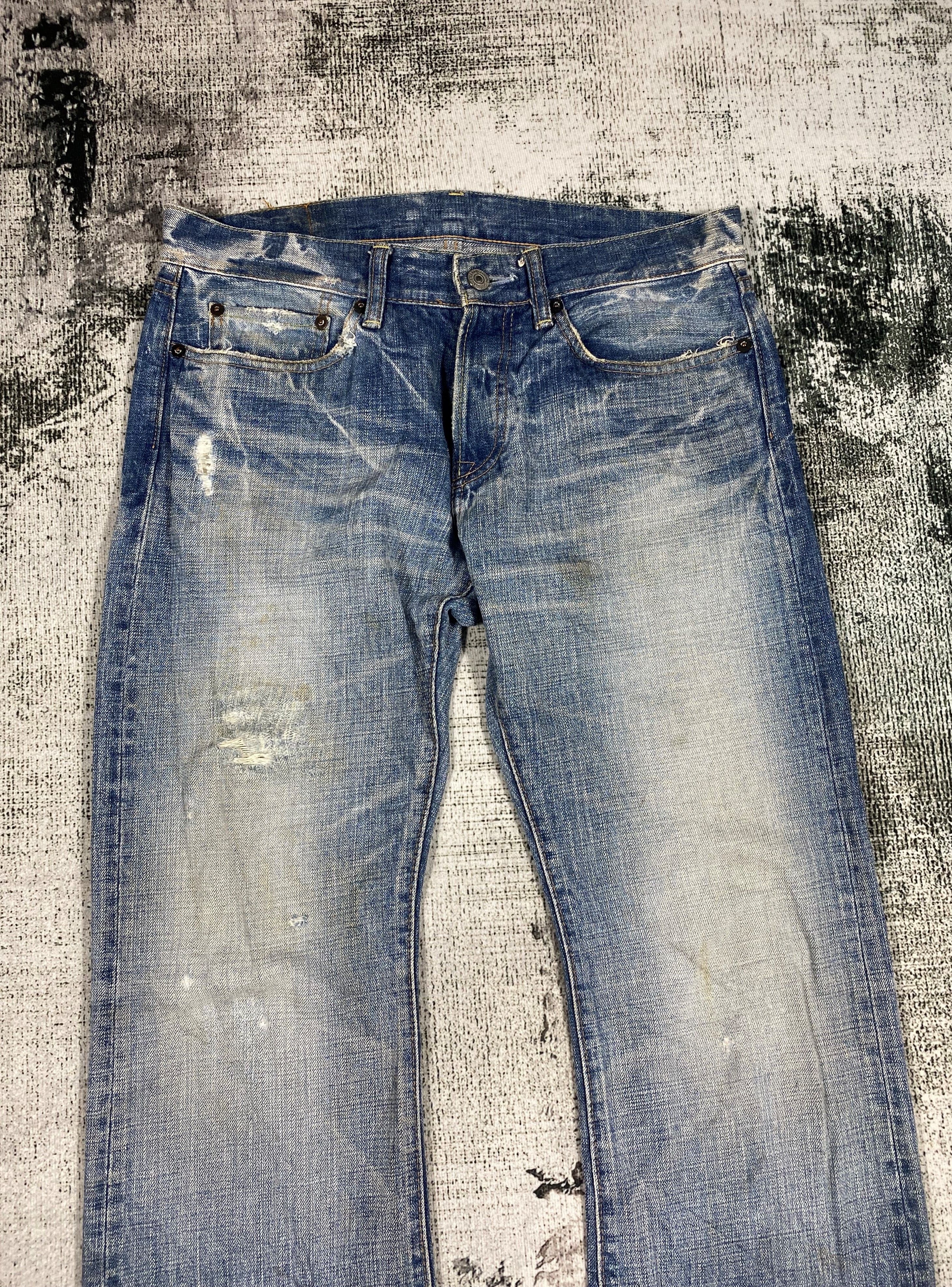 Eternal × Vintage Vintage Light Washed Eternal Mini Flared Bootcut Jeans Size US 32 / EU 48 - 3 Thumbnail