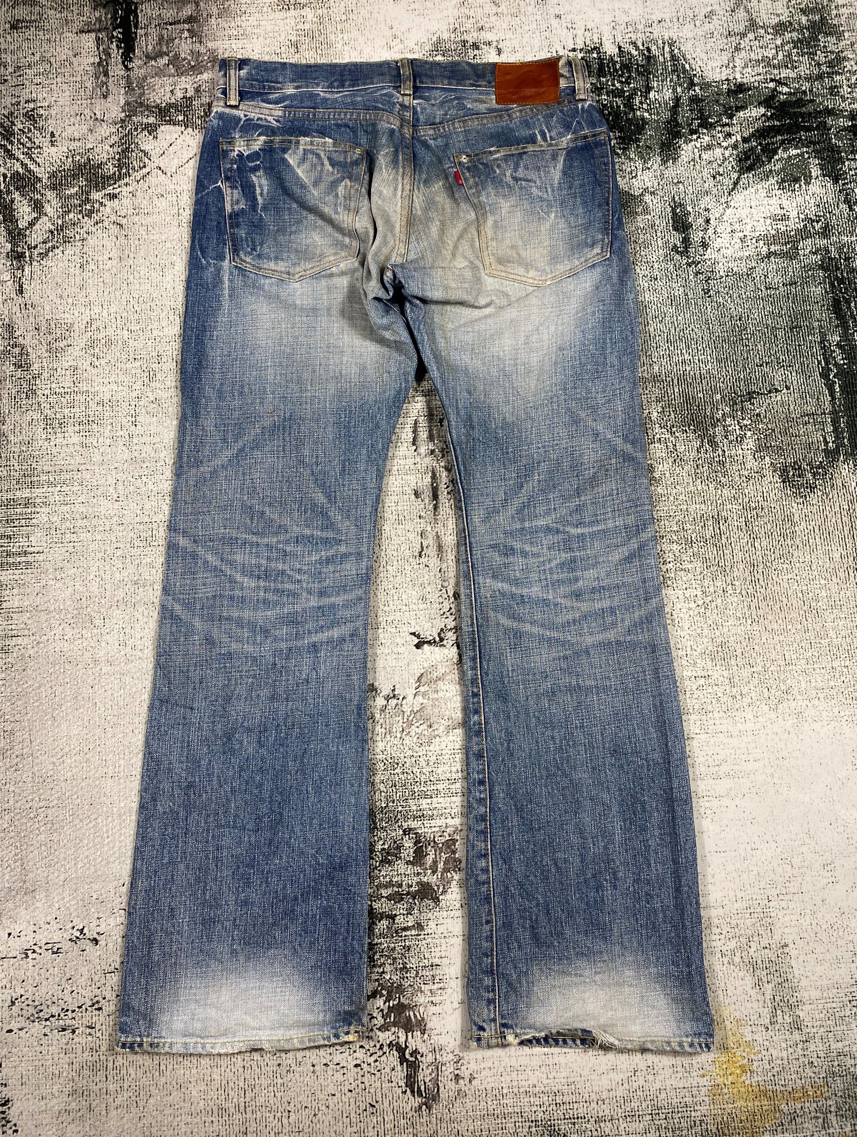 Eternal × Vintage Vintage Light Washed Eternal Mini Flared Bootcut Jeans Size US 32 / EU 48 - 2 Thumbnail