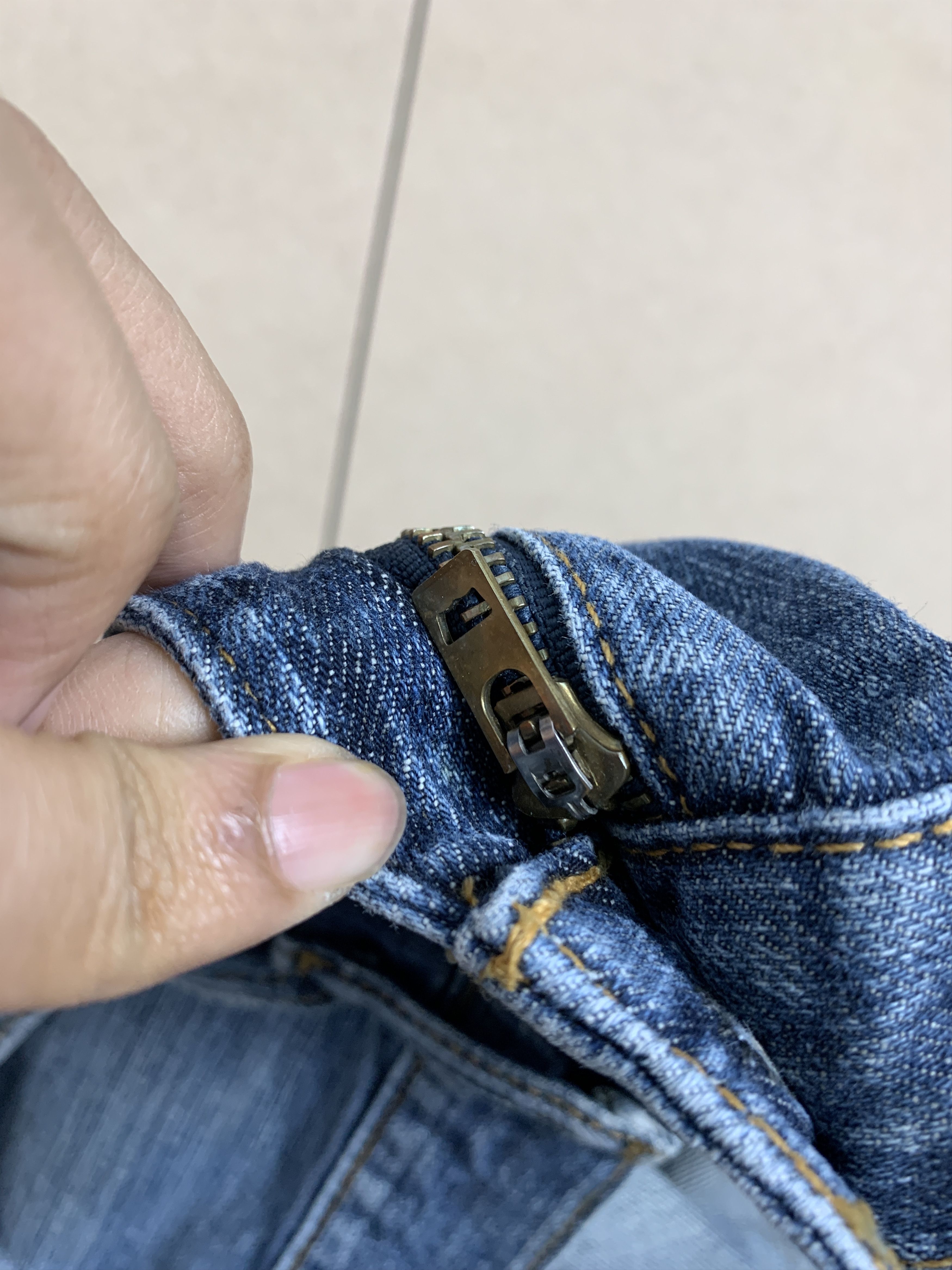 Levi's × Vintage Vintage Levis 559 Straight Cut Faded Blue Jeans Size US 38 / EU 54 - 20 Thumbnail