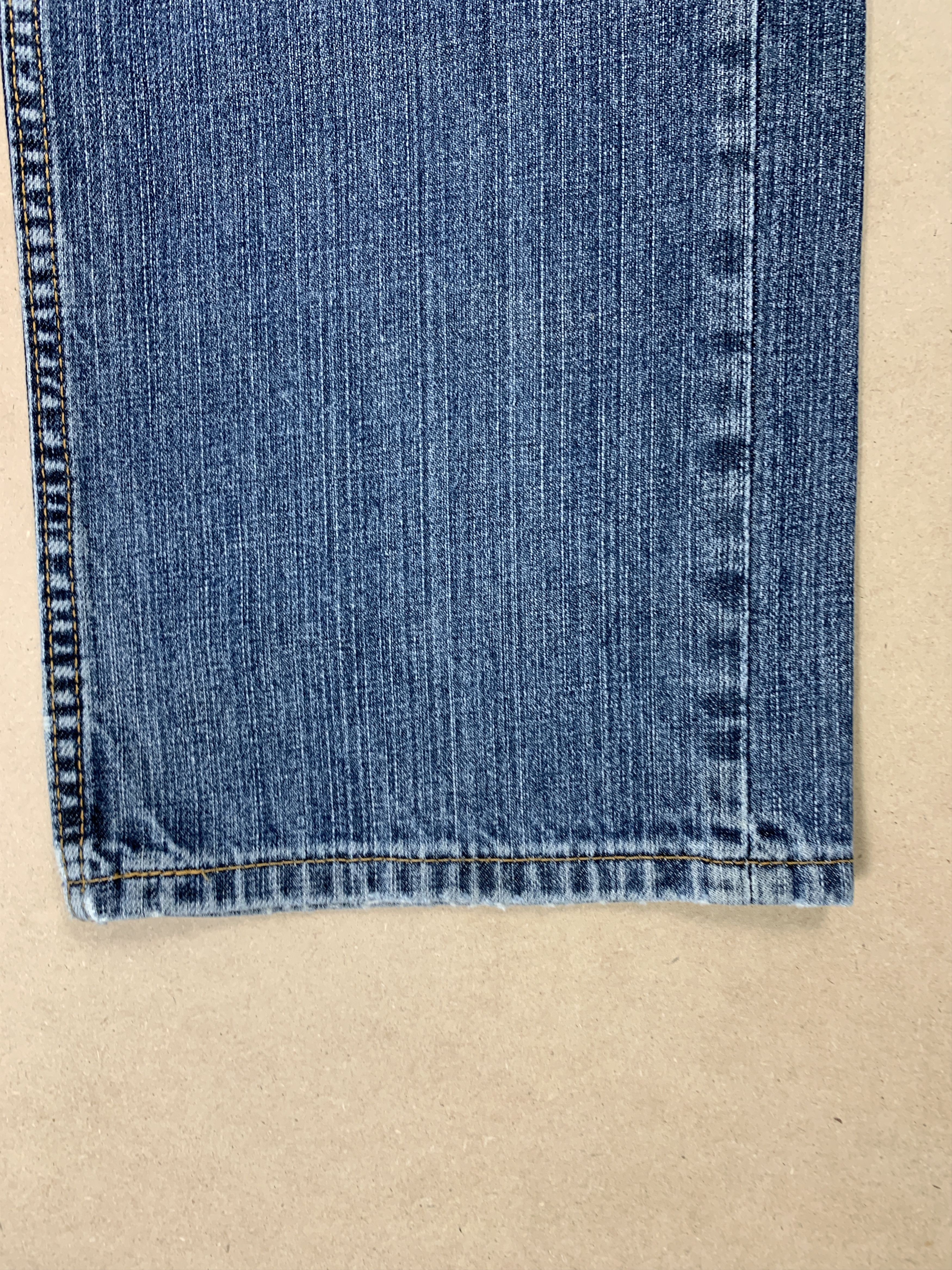 Levi's × Vintage Vintage Levis 559 Straight Cut Faded Blue Jeans Size US 38 / EU 54 - 3 Thumbnail