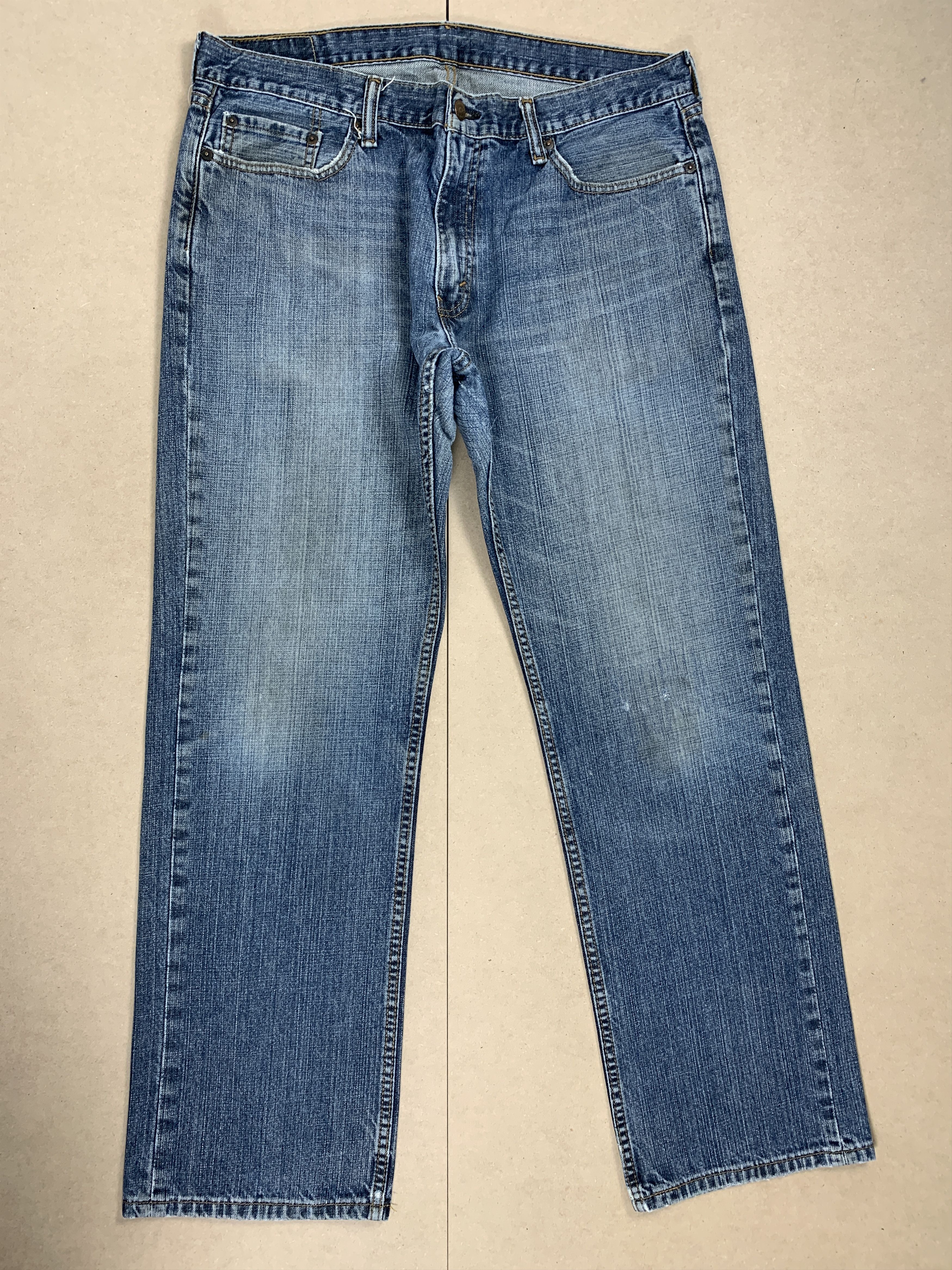 Levi's × Vintage Vintage Levis 559 Straight Cut Faded Blue Jeans Size US 38 / EU 54 - 1 Thumbnail