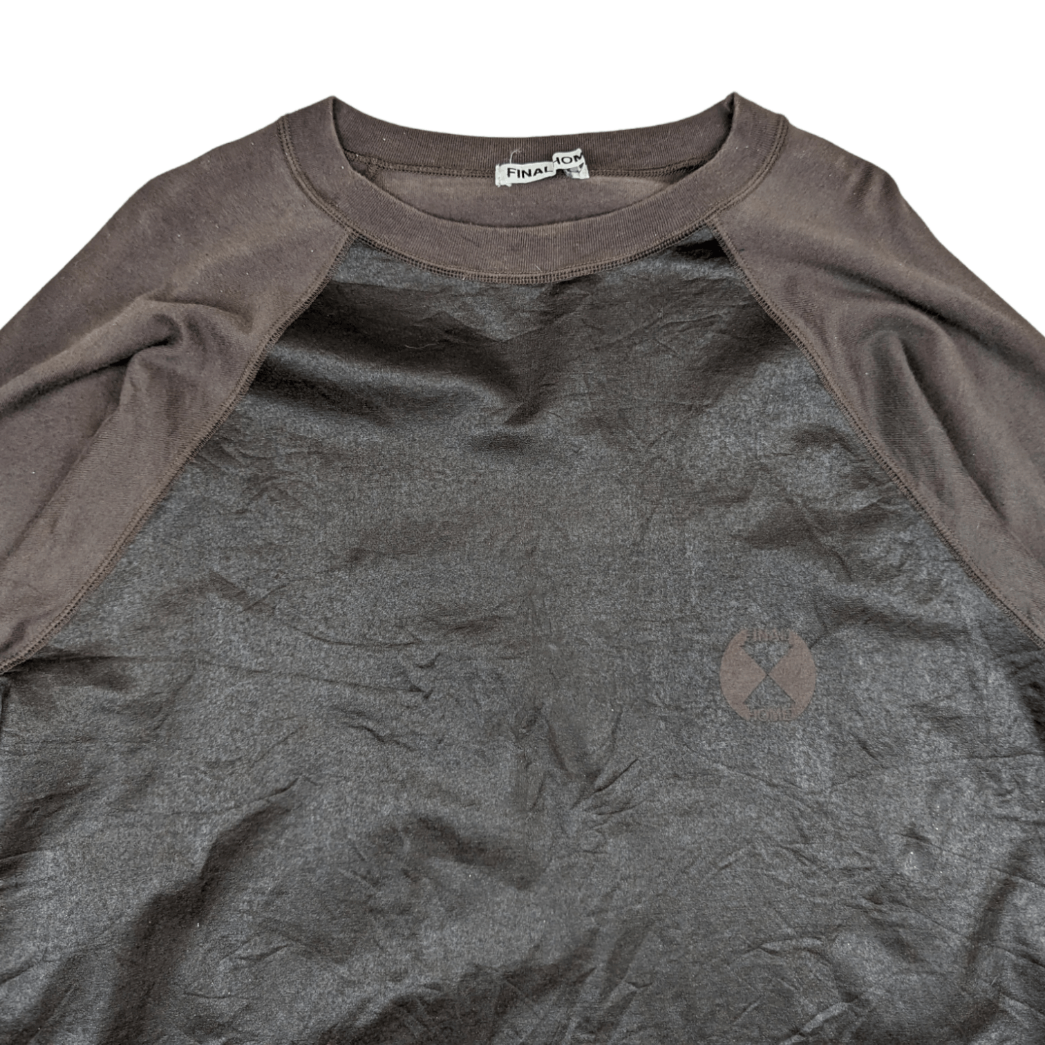 Final Home × Issey Miyake × Japanese Brand FINAL HOME Issey Miyake Leather Raglan Long Sleeve T-Shirt Size US L / EU 52-54 / 3 - 4 Thumbnail