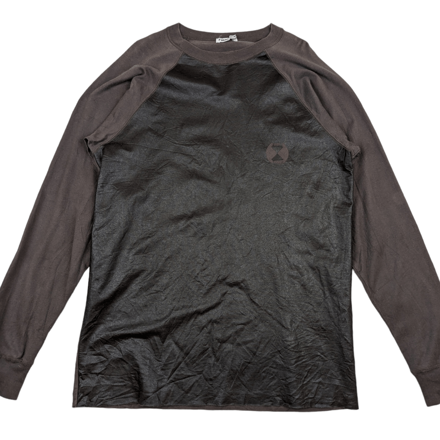 Final Home × Issey Miyake × Japanese Brand FINAL HOME Issey Miyake Leather Raglan Long Sleeve T-Shirt Size US L / EU 52-54 / 3 - 2 Thumbnail