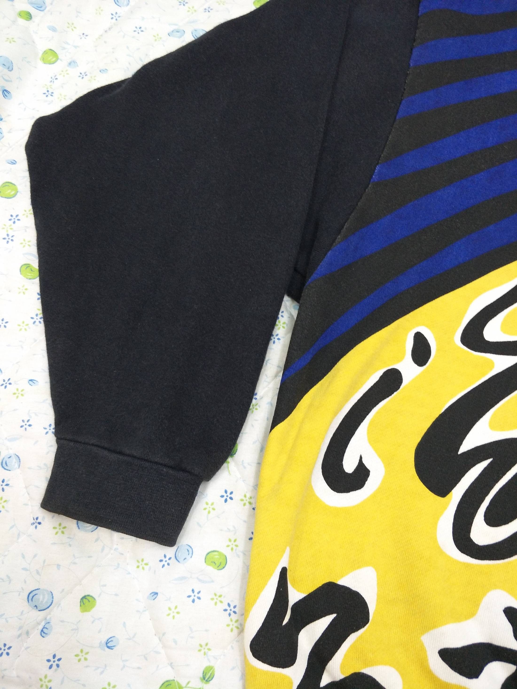 Japanese Brand × Kansai Yamamoto 80's KANSAI International Sweatshirt Allover Printed Size US M / EU 48-50 / 2 - 5 Thumbnail