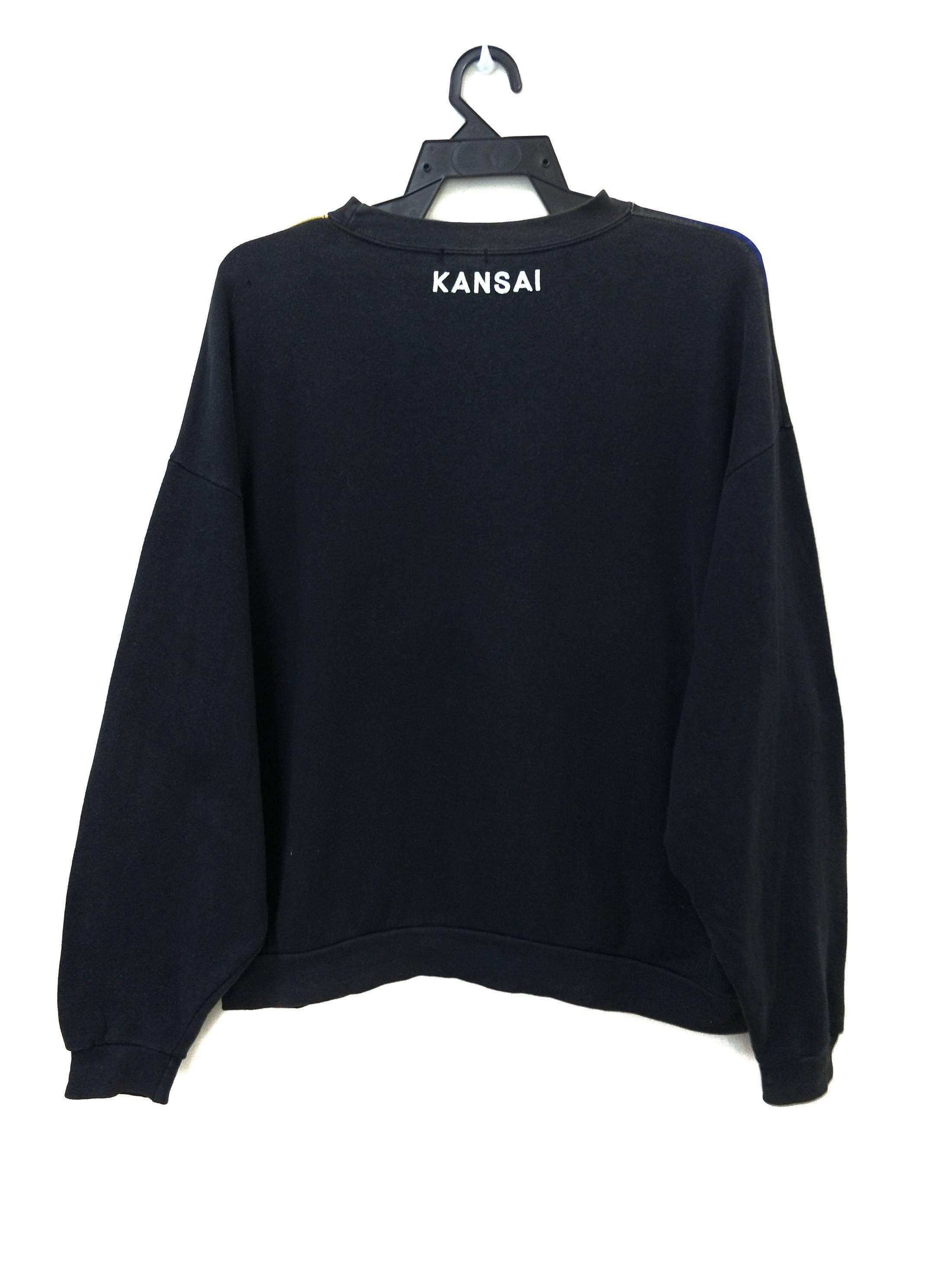 Japanese Brand × Kansai Yamamoto 80's KANSAI International Sweatshirt Allover Printed Size US M / EU 48-50 / 2 - 2 Thumbnail