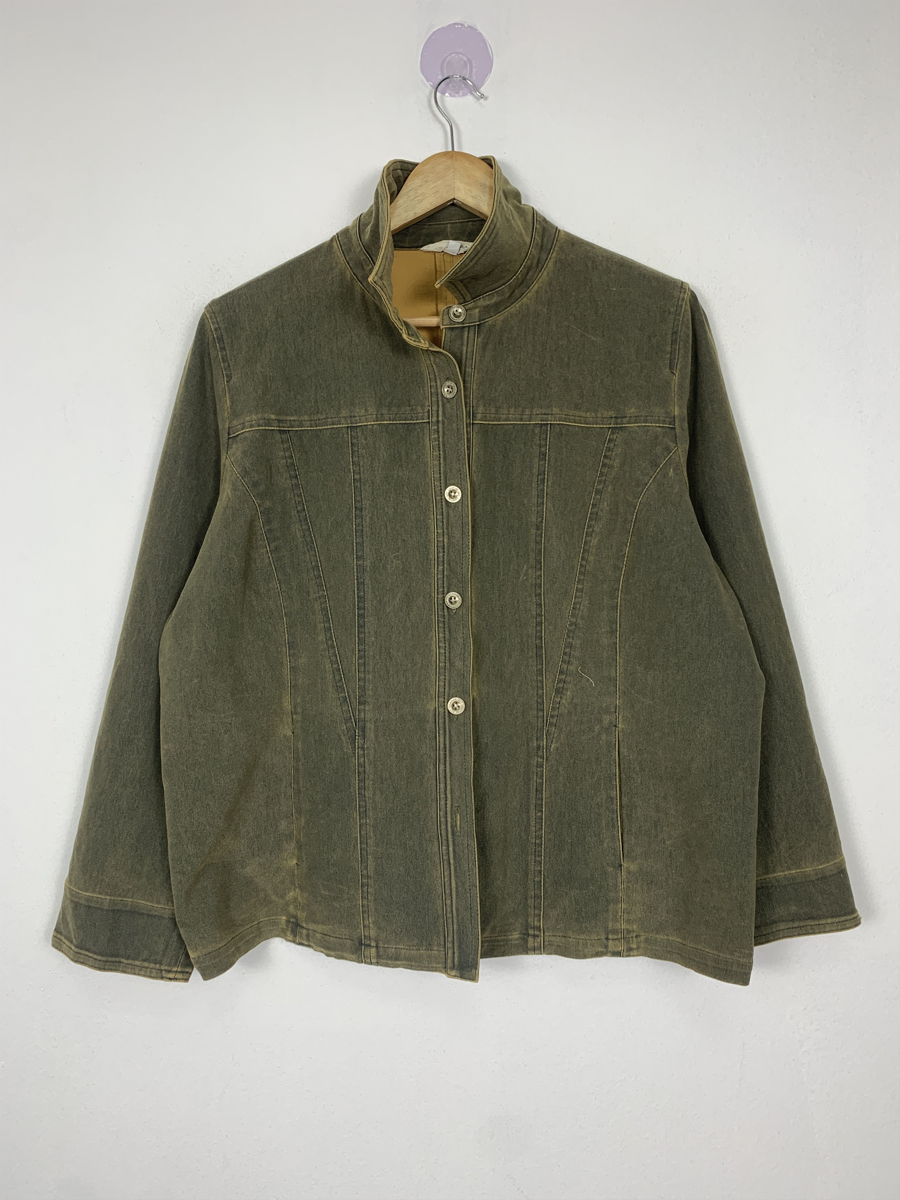 Japanese Brand Vintage Japanese Brand Button Up Jacket J1382 Size US S / EU 44-46 / 1 - 1 Thumbnail