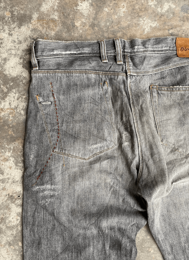 Paul Smith Red Ear Paul Smith Earth Tone Color Distressed Denim Size US 34 / EU 50 - 14 Thumbnail