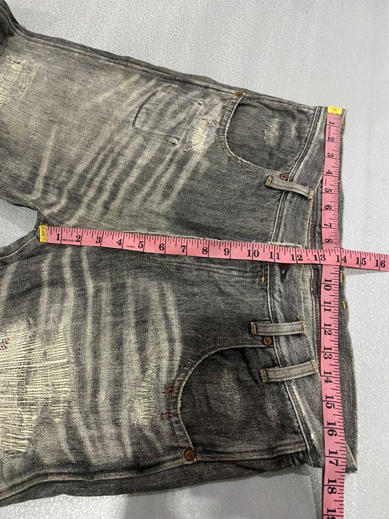Paul Smith Red Ear Paul Smith Earth Tone Color Distressed Denim Size US 34 / EU 50 - 18 Thumbnail