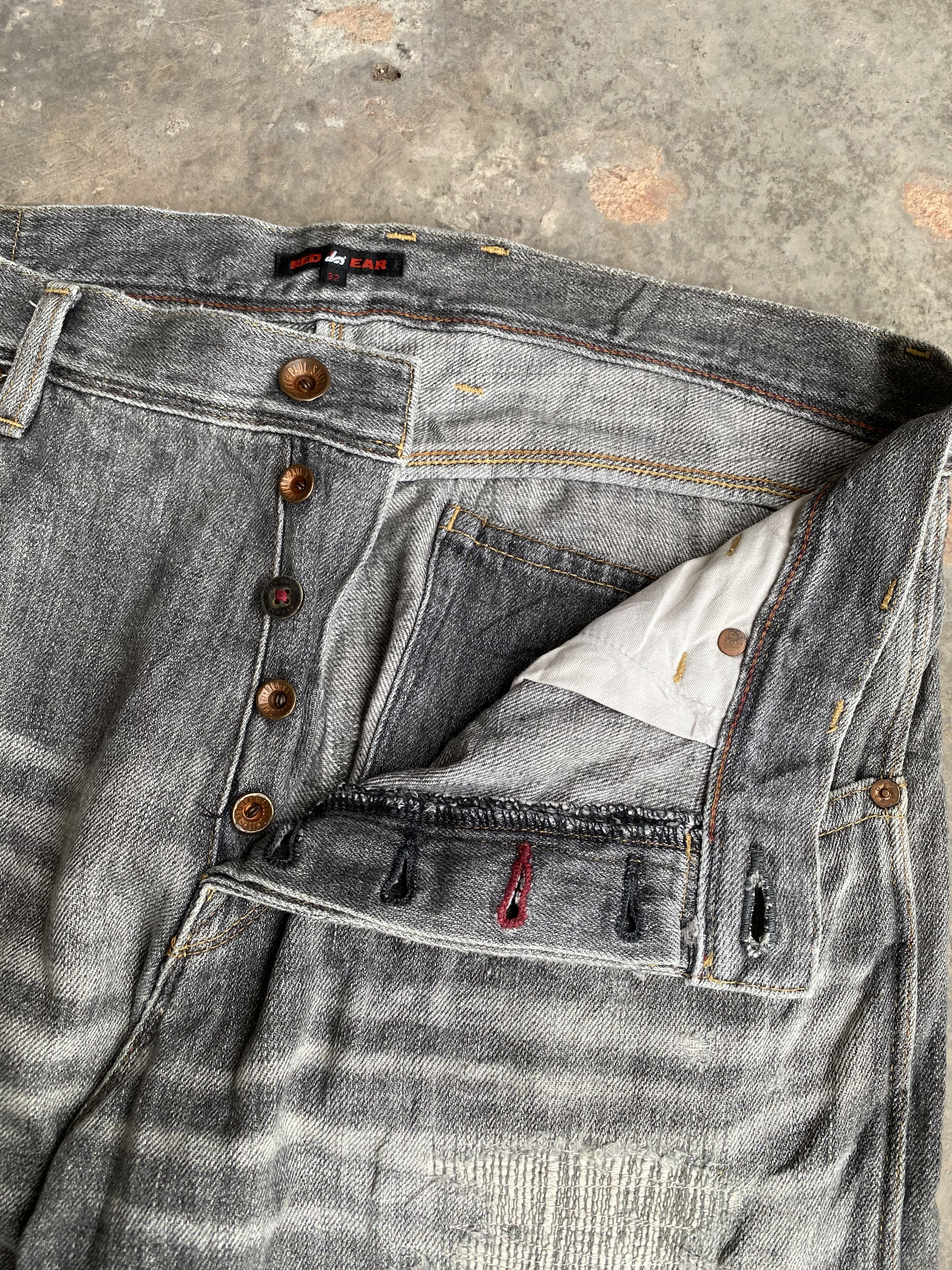 Paul Smith Red Ear Paul Smith Earth Tone Color Distressed Denim Size US 34 / EU 50 - 7 Thumbnail