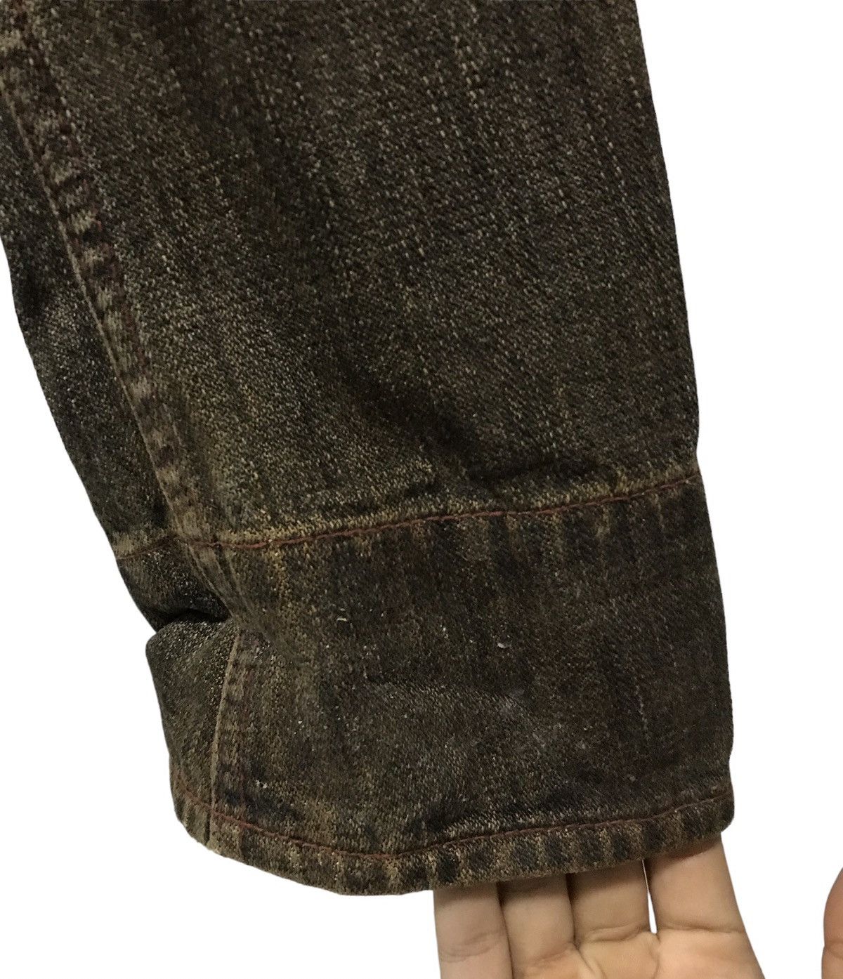 Johnbull × Vintage VINTAGE JOHN BULL CO. THE AMERICAN SPIRIT DENIM BLAZER COAT Size US M / EU 48-50 / 2 - 6 Thumbnail