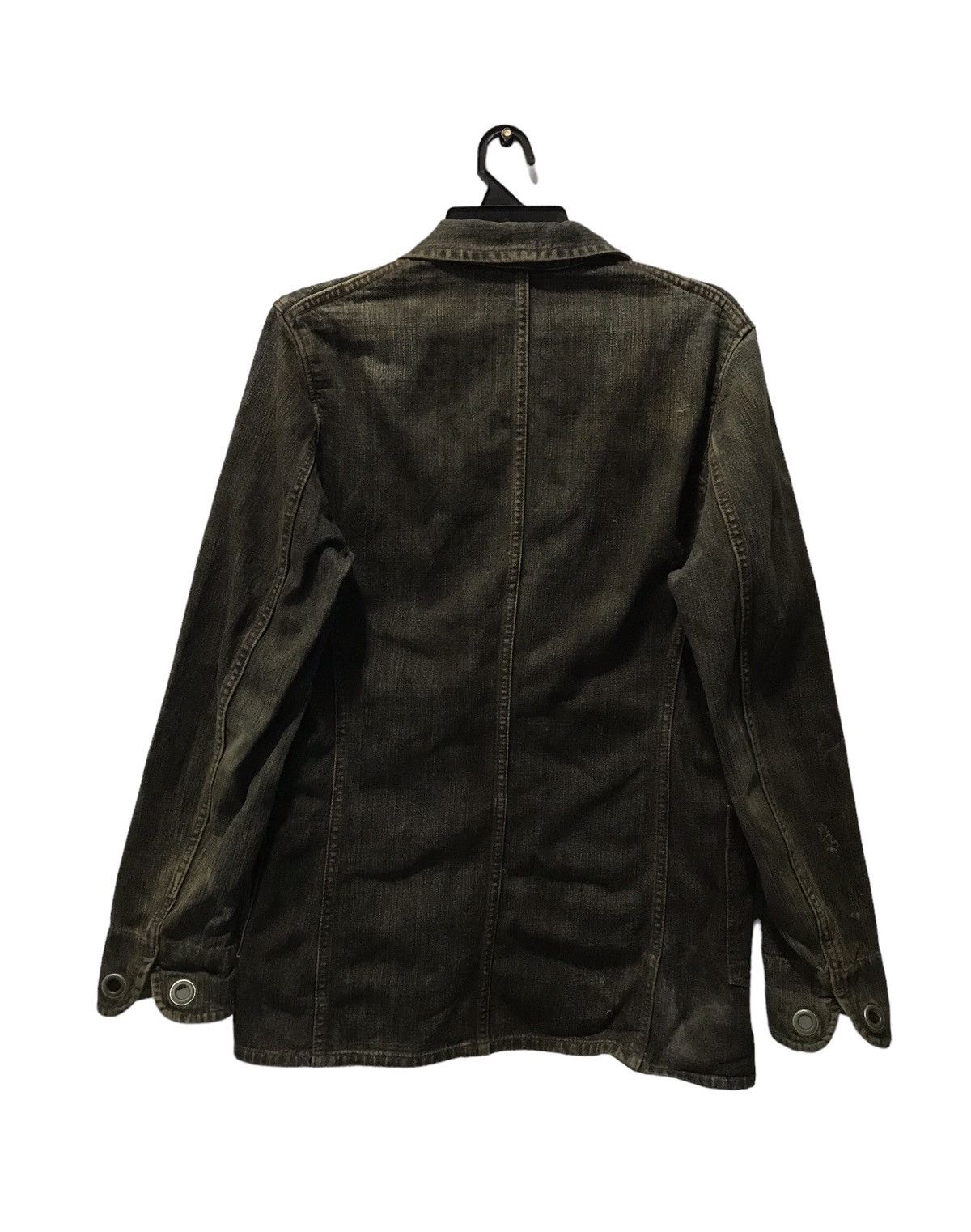Johnbull × Vintage VINTAGE JOHN BULL CO. THE AMERICAN SPIRIT DENIM BLAZER COAT Size US M / EU 48-50 / 2 - 2 Thumbnail