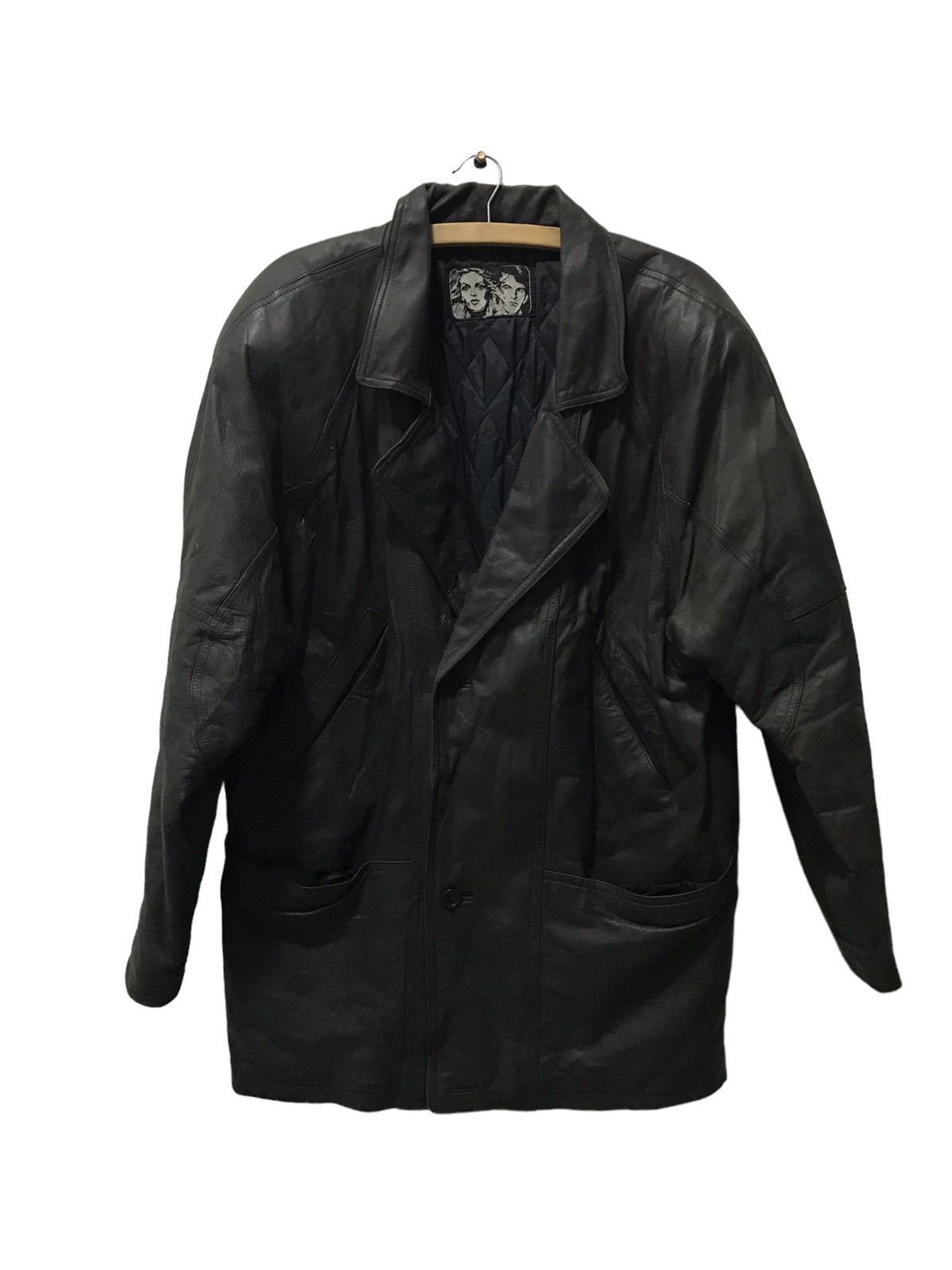 Japanese Brand JAPANESE BRAND LEATHER JACKET Size US M / EU 48-50 / 2 - 1 Thumbnail