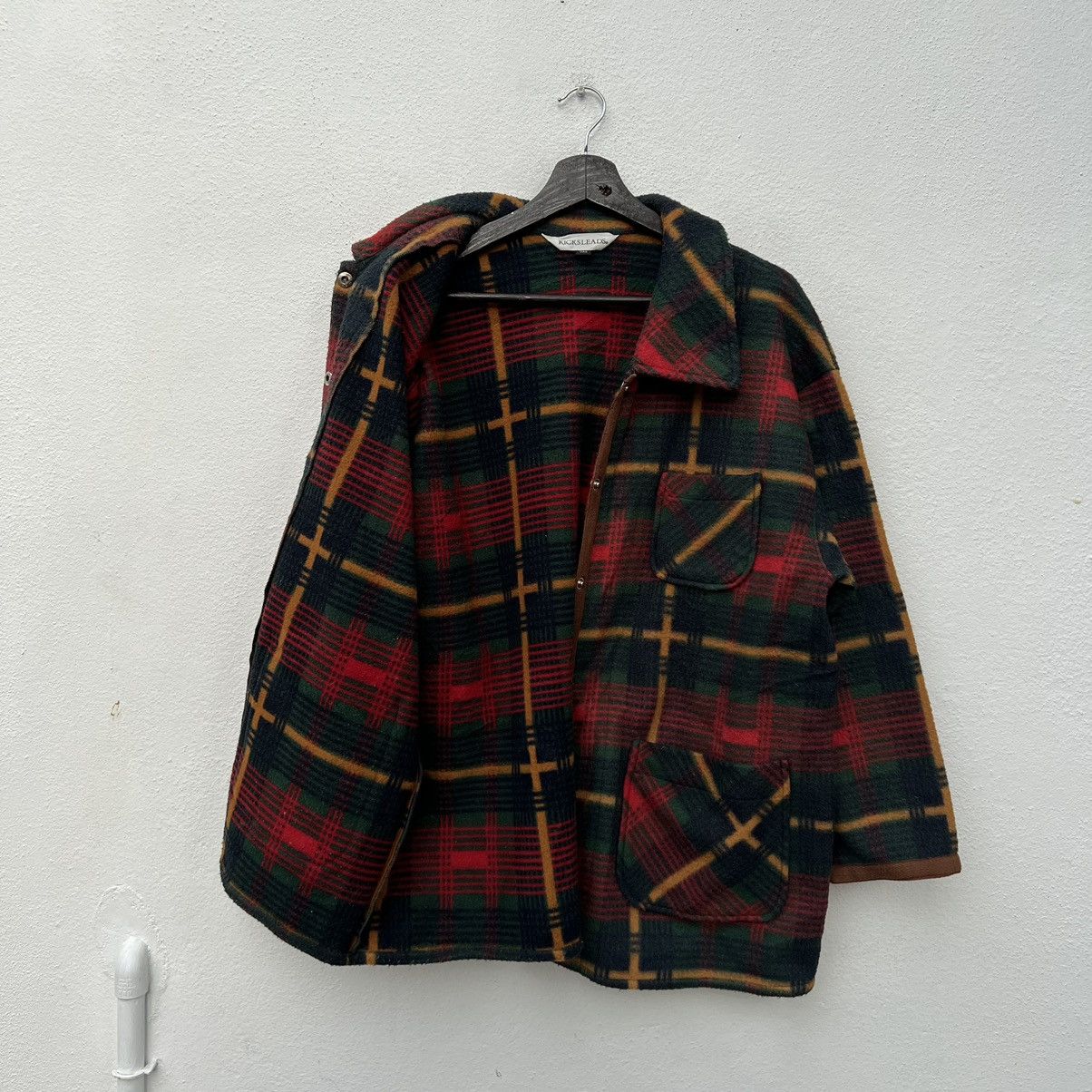 Hysteric Glamour VINTAGE KICKSLEADS PUNK STYLE JACKET TARTAN DESIGN WEAR Size US M / EU 48-50 / 2 - 8 Thumbnail