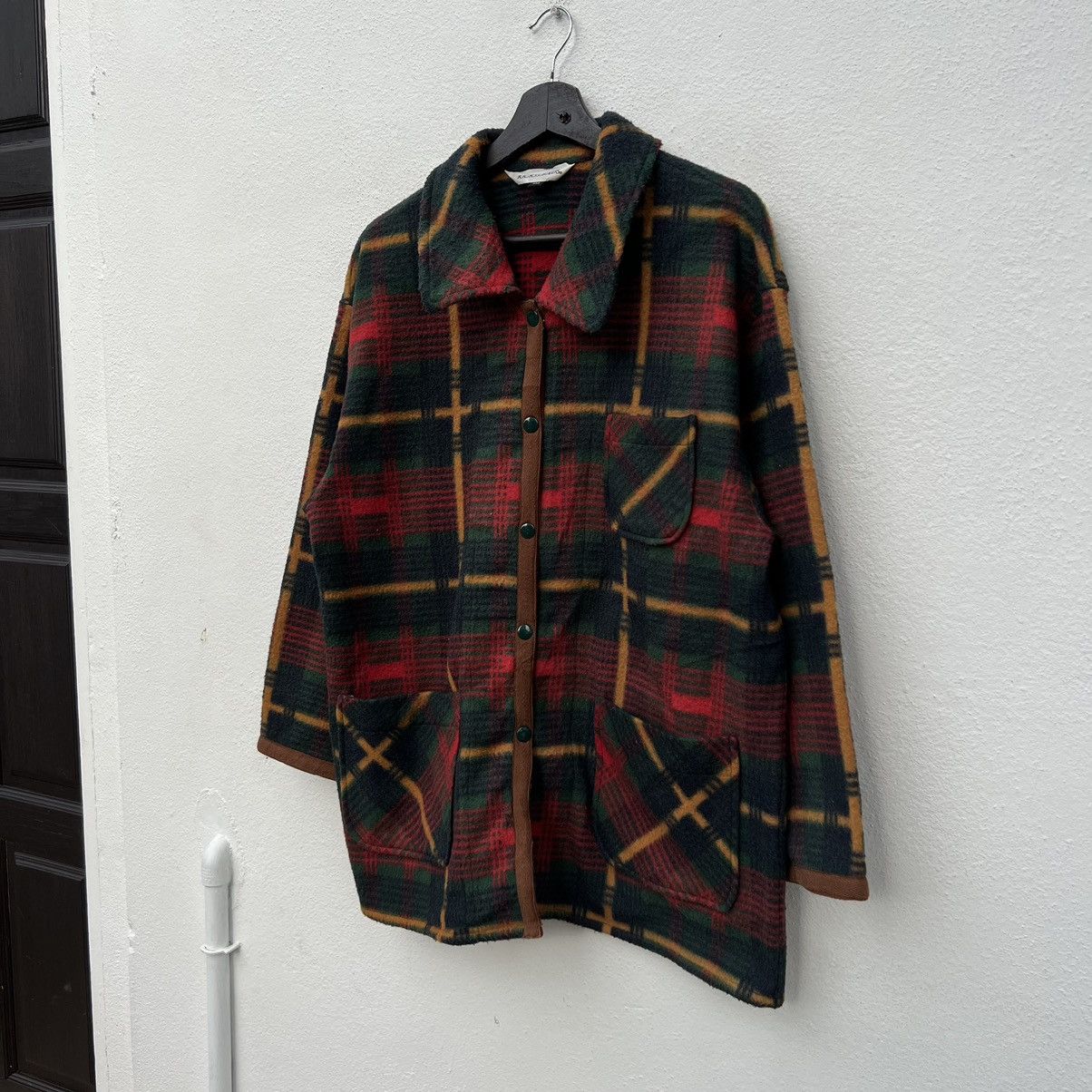 Hysteric Glamour VINTAGE KICKSLEADS PUNK STYLE JACKET TARTAN DESIGN WEAR Size US M / EU 48-50 / 2 - 2 Thumbnail