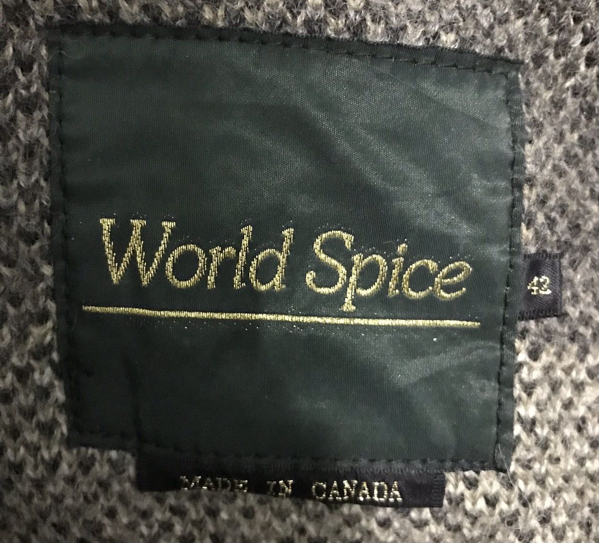 Designer WORLD SPICE LONG JACKET HOODIE Size US XL / EU 56 / 4 - 9 Thumbnail