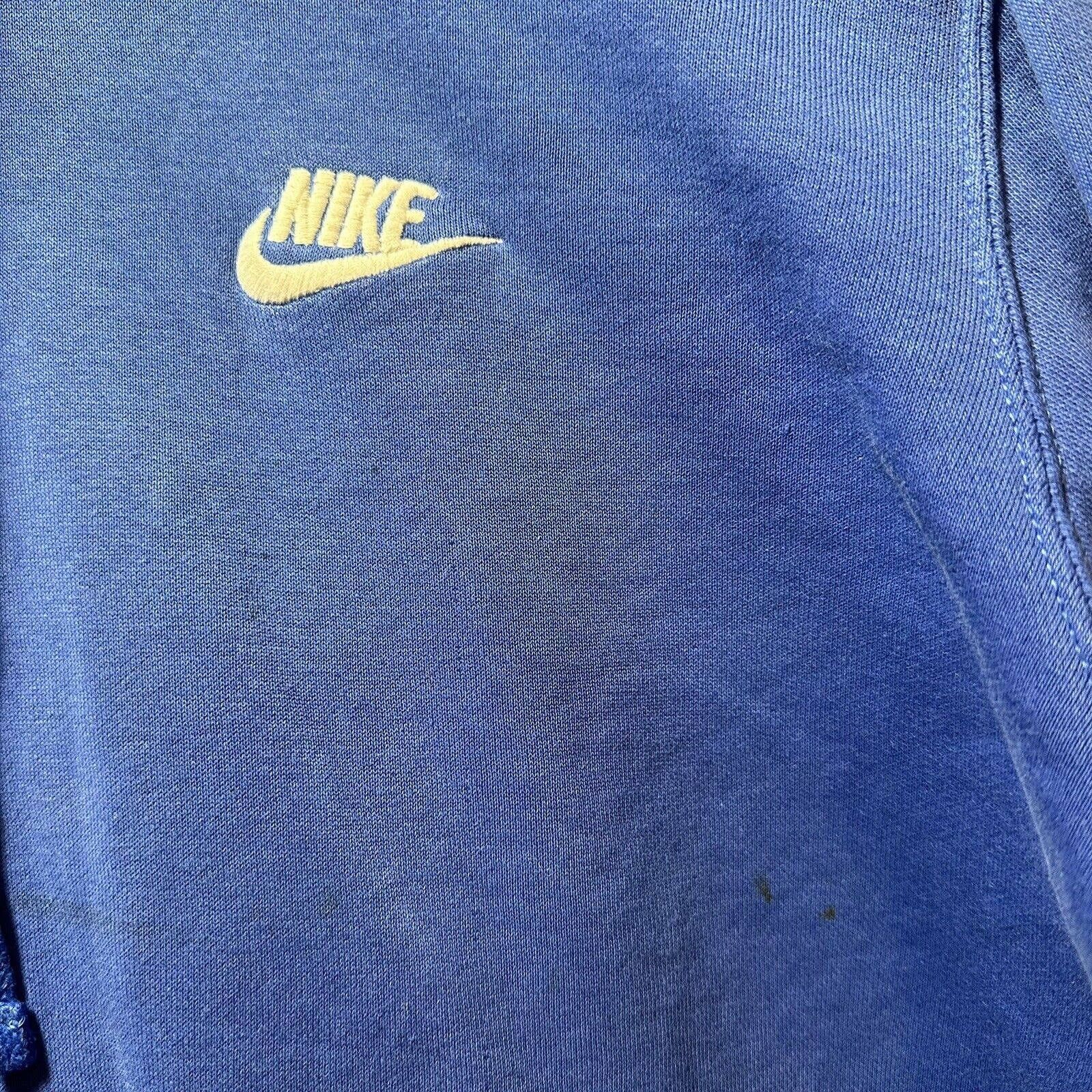 Nike Nike Logo Air Hoodie Vintage 90s Y2K Blue L Blue Tag Size US L / EU 52-54 / 3 - 4 Thumbnail