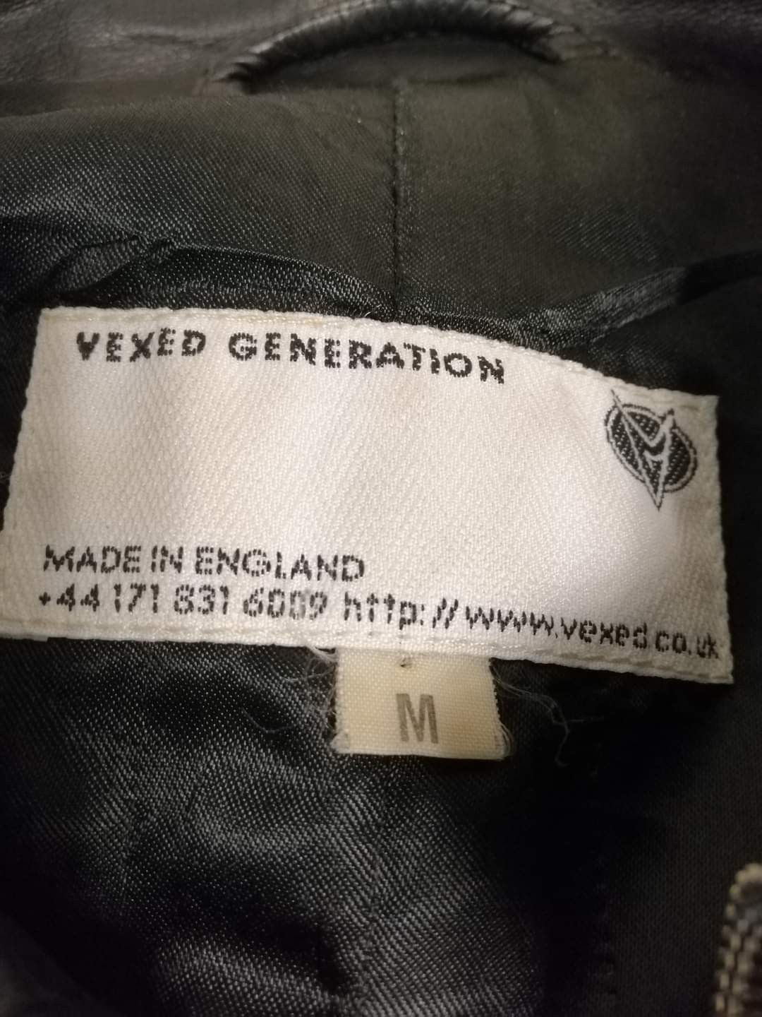 Vexed Generation Vintage 90's Vexed Generation Ninja Leather Jacket Size US M / EU 48-50 / 2 - 2 Thumbnail