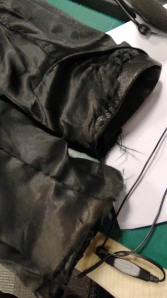 Vexed Generation Vintage 90's Vexed Generation Ninja Leather Jacket Size US M / EU 48-50 / 2 - 6 Thumbnail