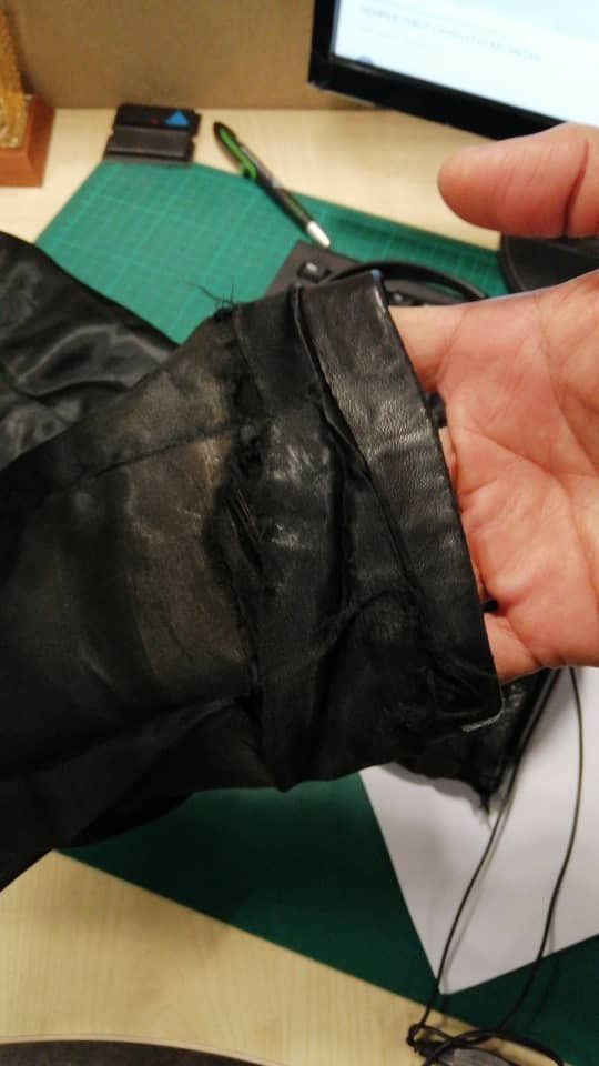 Vexed Generation Vintage 90's Vexed Generation Ninja Leather Jacket Size US M / EU 48-50 / 2 - 5 Thumbnail