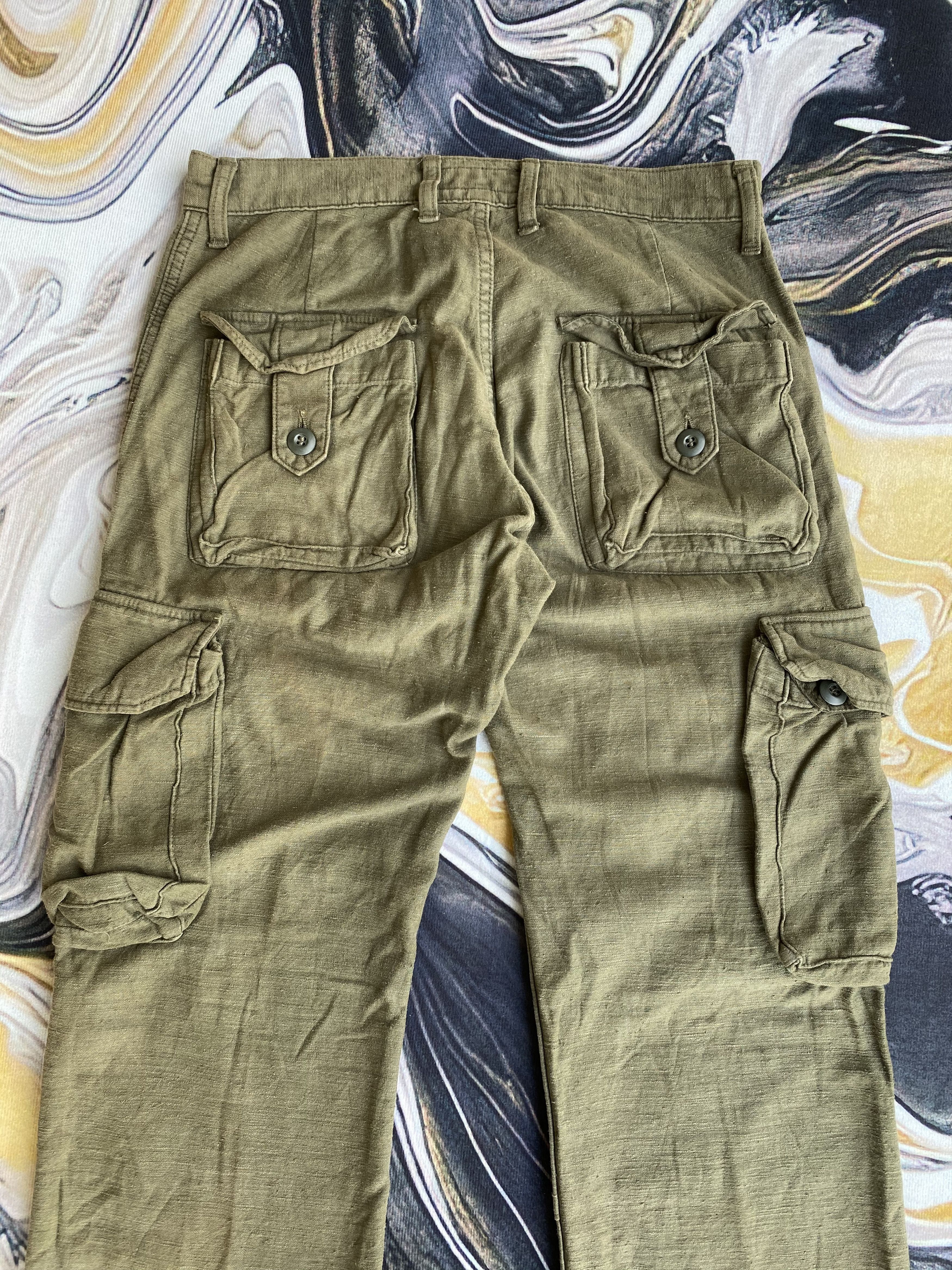 Japanese Brand × Johnbull John Bull Tactical Cargo Pants Multi Pocket Bondage Pants Size US 31 - 10 Thumbnail
