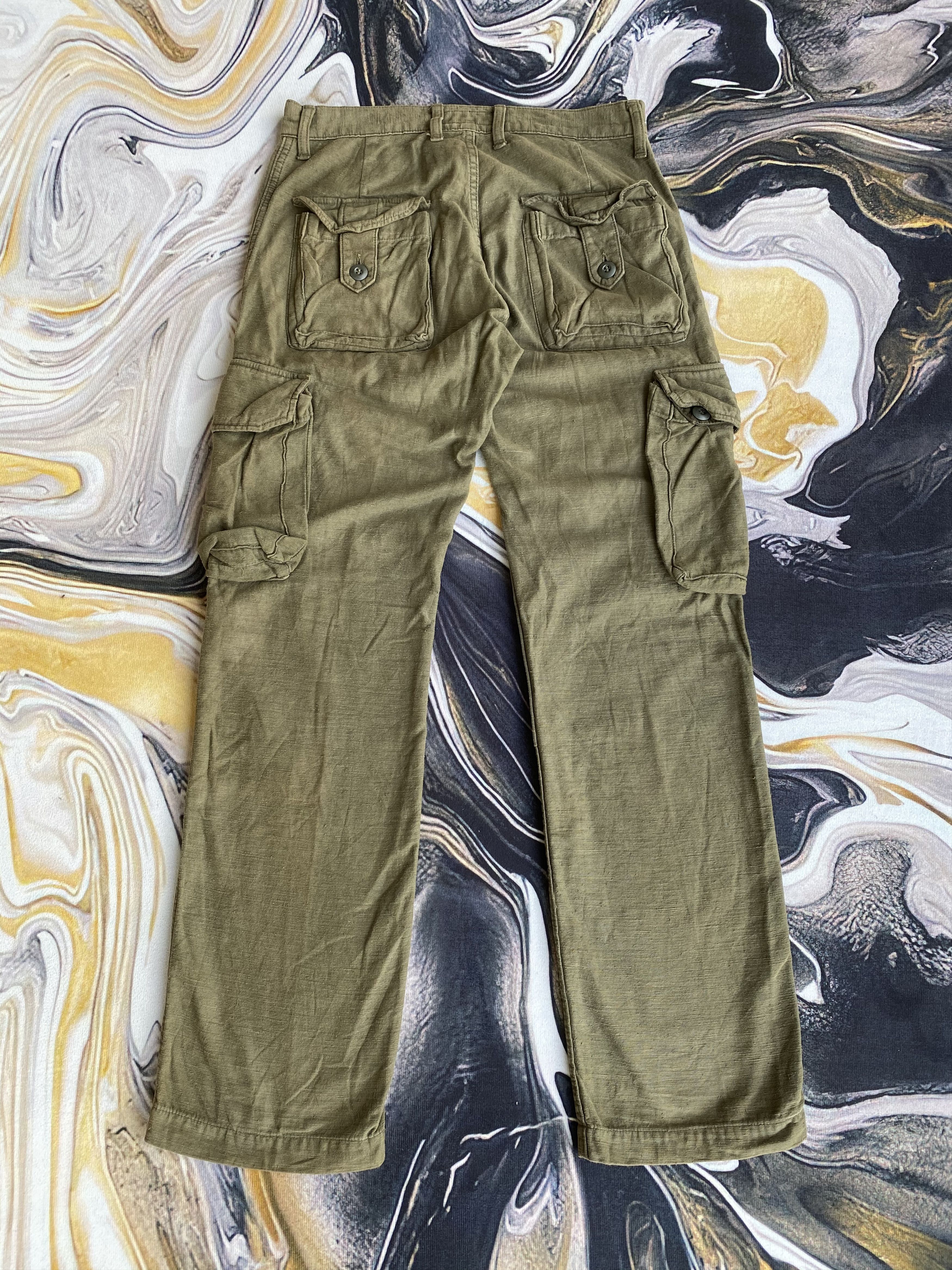 Japanese Brand × Johnbull John Bull Tactical Cargo Pants Multi Pocket Bondage Pants Size US 31 - 2 Thumbnail