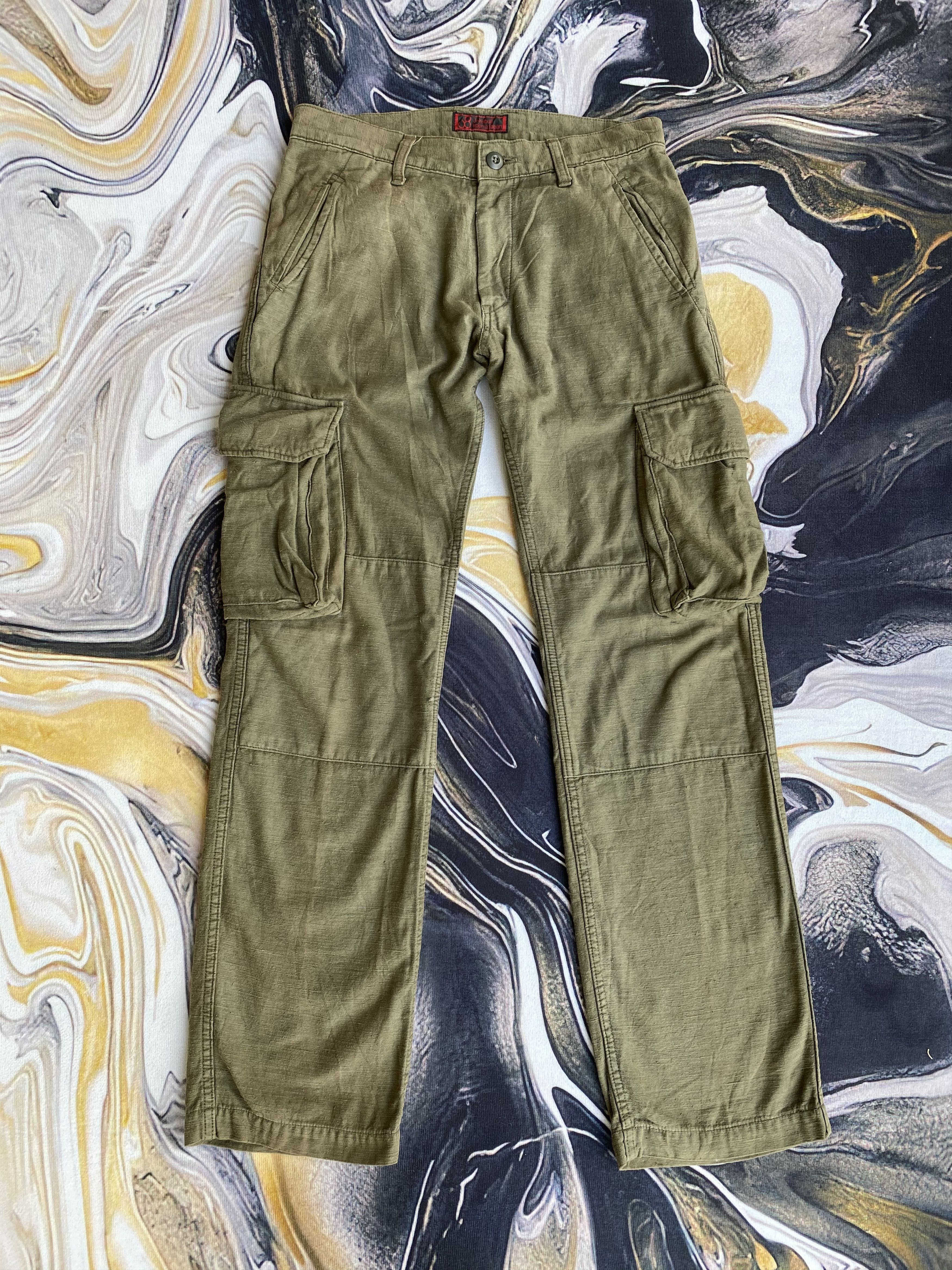 Japanese Brand × Johnbull John Bull Tactical Cargo Pants Multi Pocket Bondage Pants Size US 31 - 1 Thumbnail